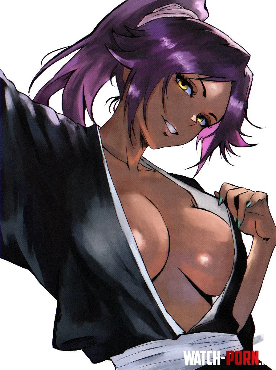 yoruichi insomniaboin bleach by mrtecta