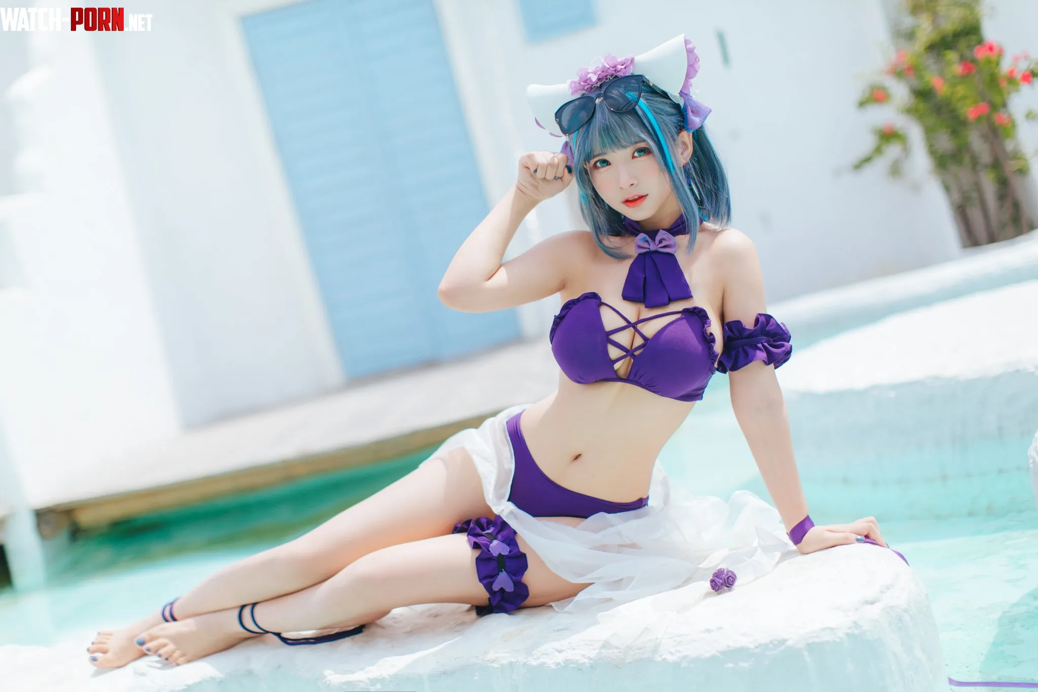 Azur Lane Cheshire Dating Summer by Suyvvvn by _trapd00r_