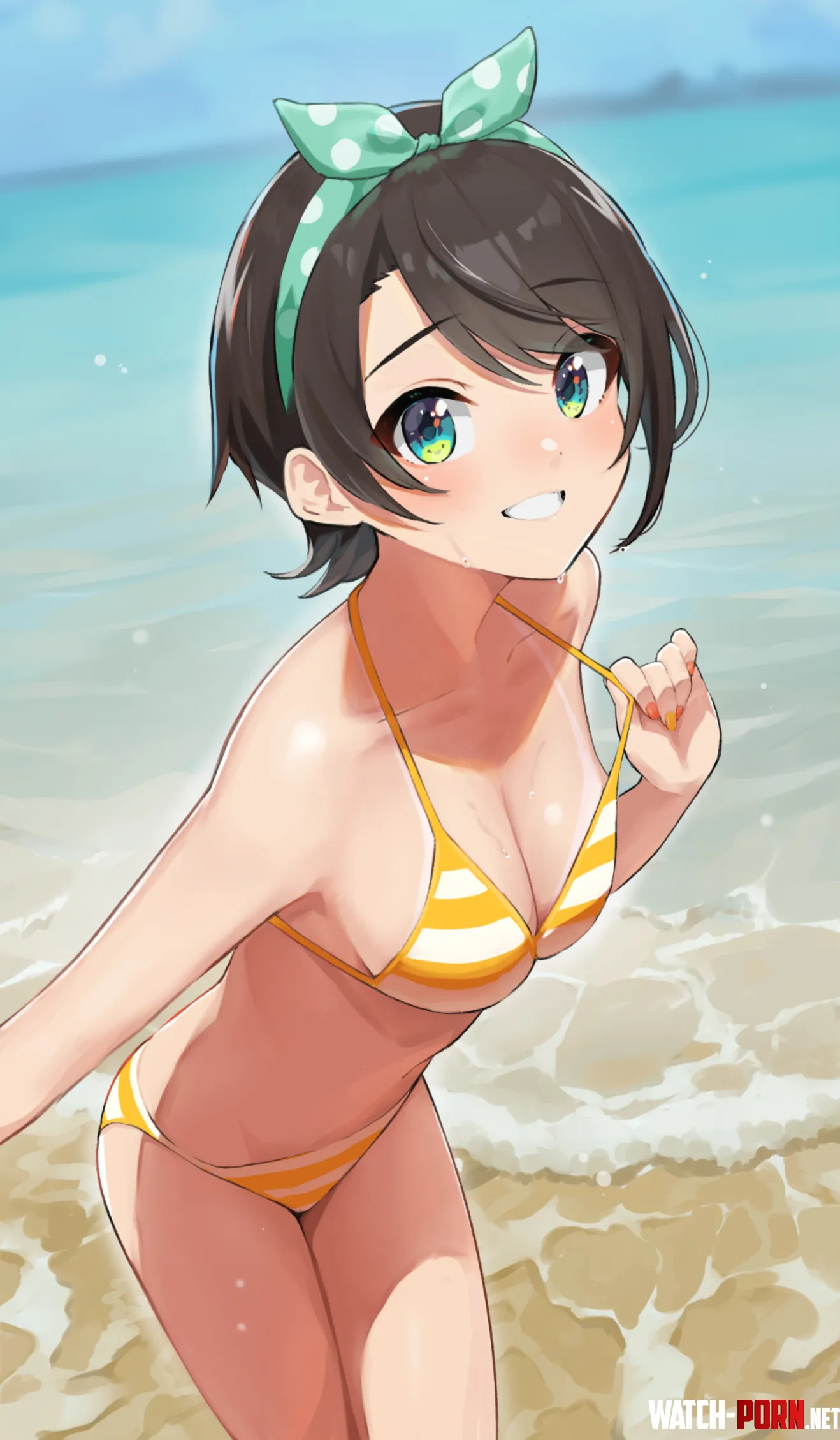 Beach Subaru Hololive by A_MASSIVE_PERVERT