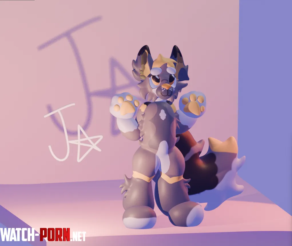 3d model made by me of  lykosxd s sona on tiktok    by Poisonberryz