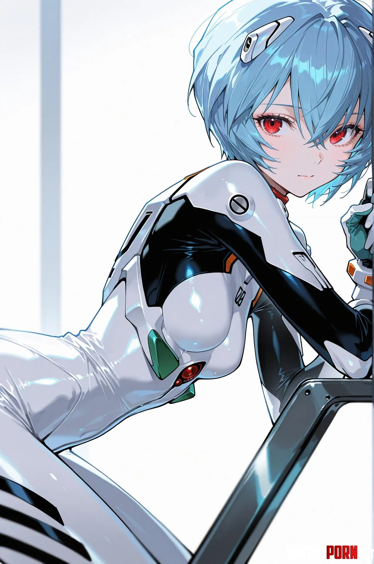 Rei Ayanami Evangelion by CheetahSperm18