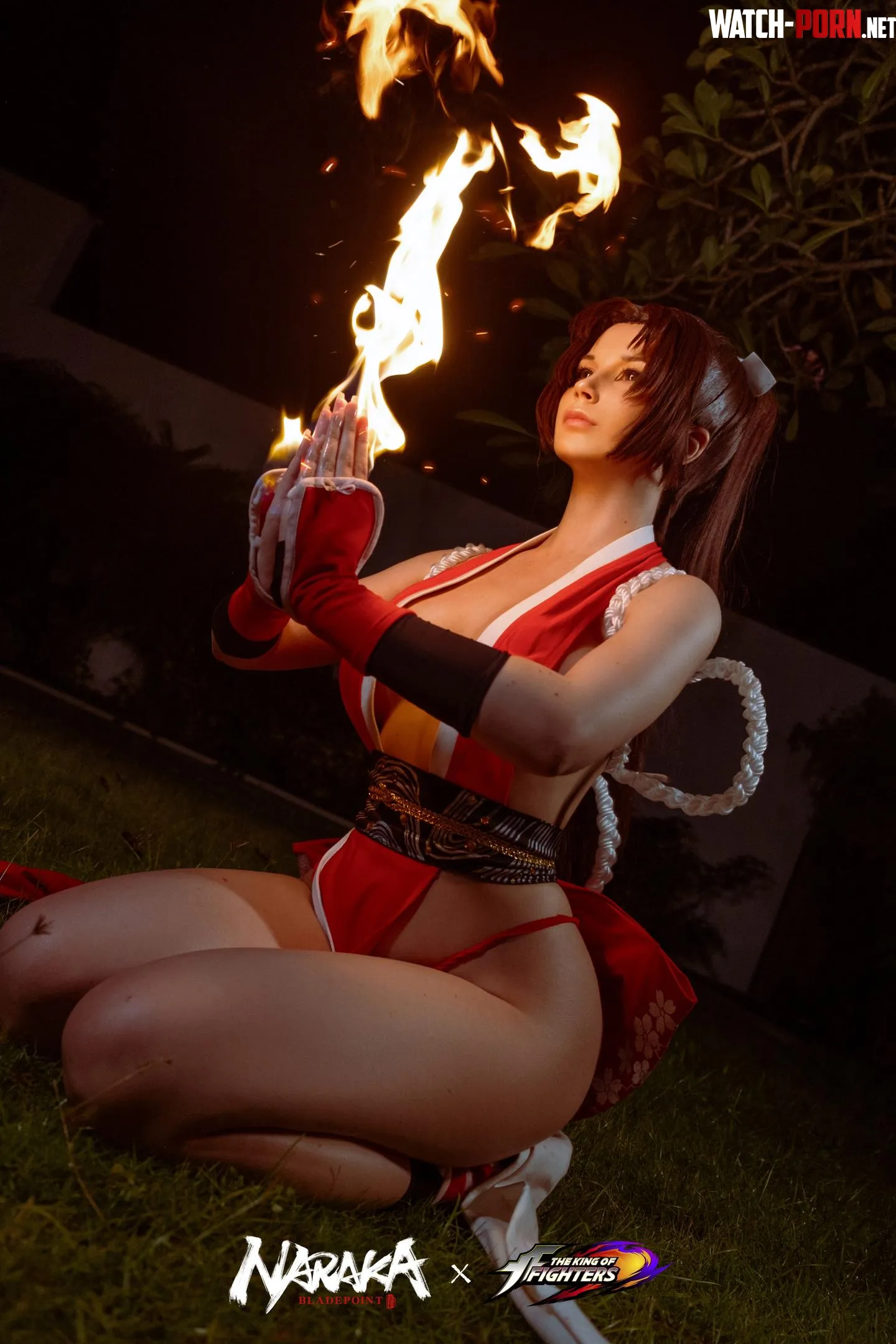 Mai Shiranui from Naraka Bladepoint x The King of Fighters by OICHI  by OICHI_12