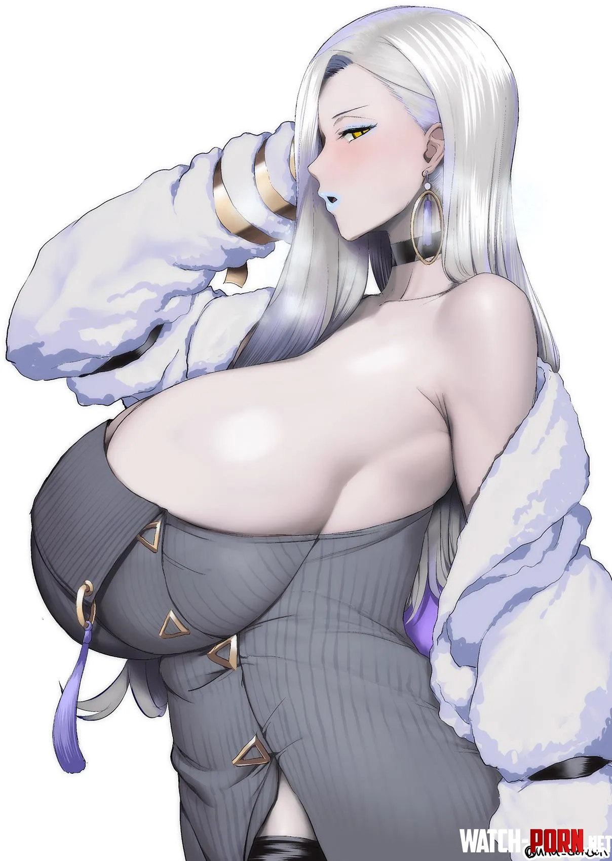 OmiSan Sideboob Unadon FateGrand Order by llamanatee