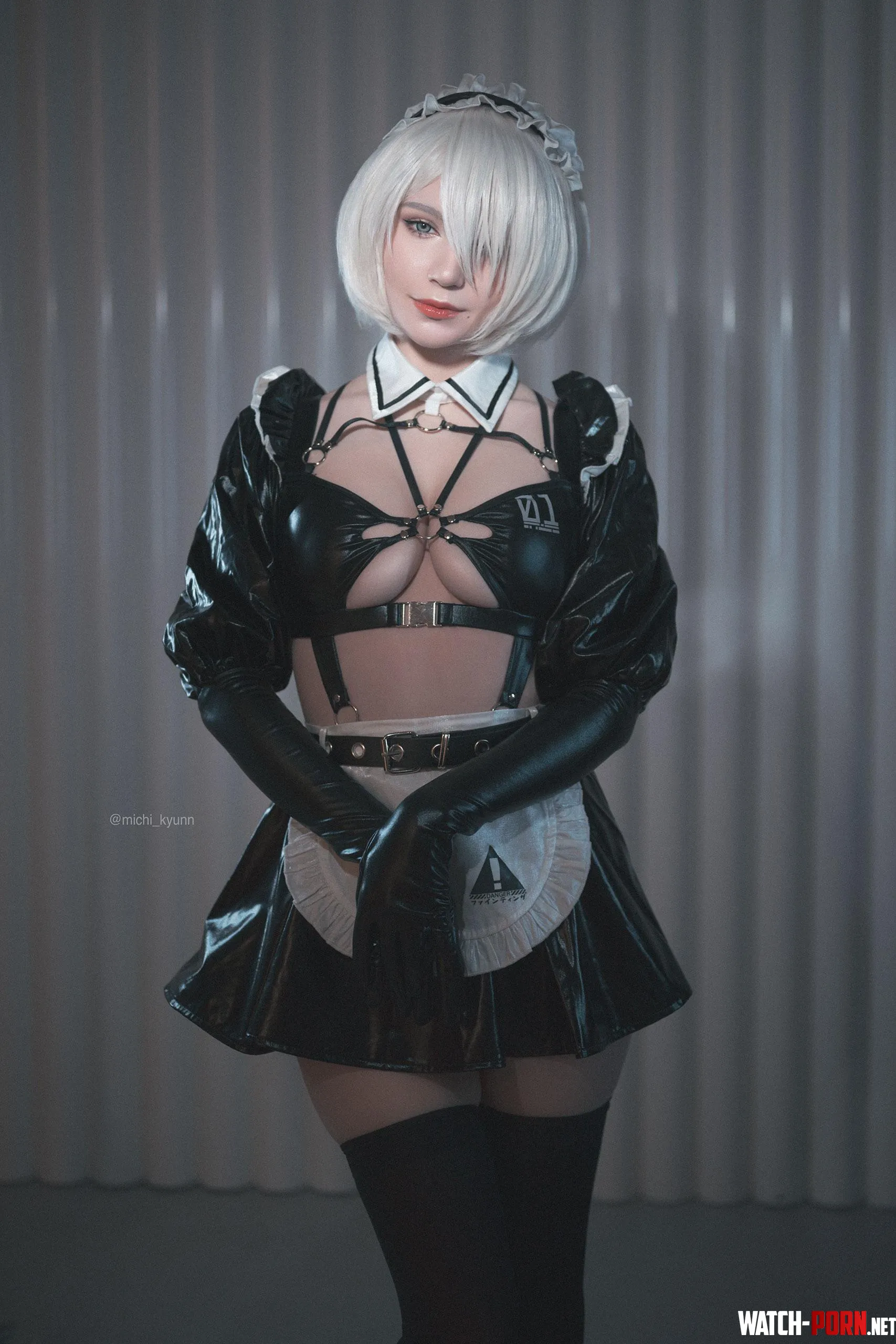 2b from Nier Automata by michikyunn by michi_kyunn