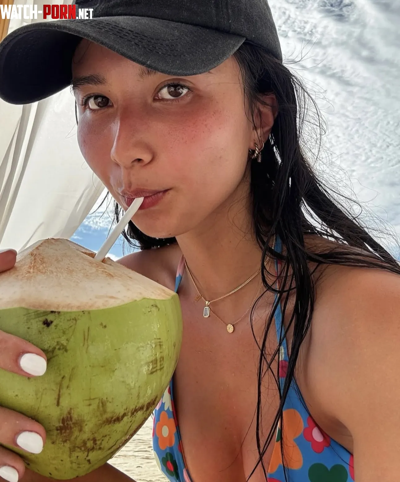 coconut on the beach nothing better than that by angelinooor