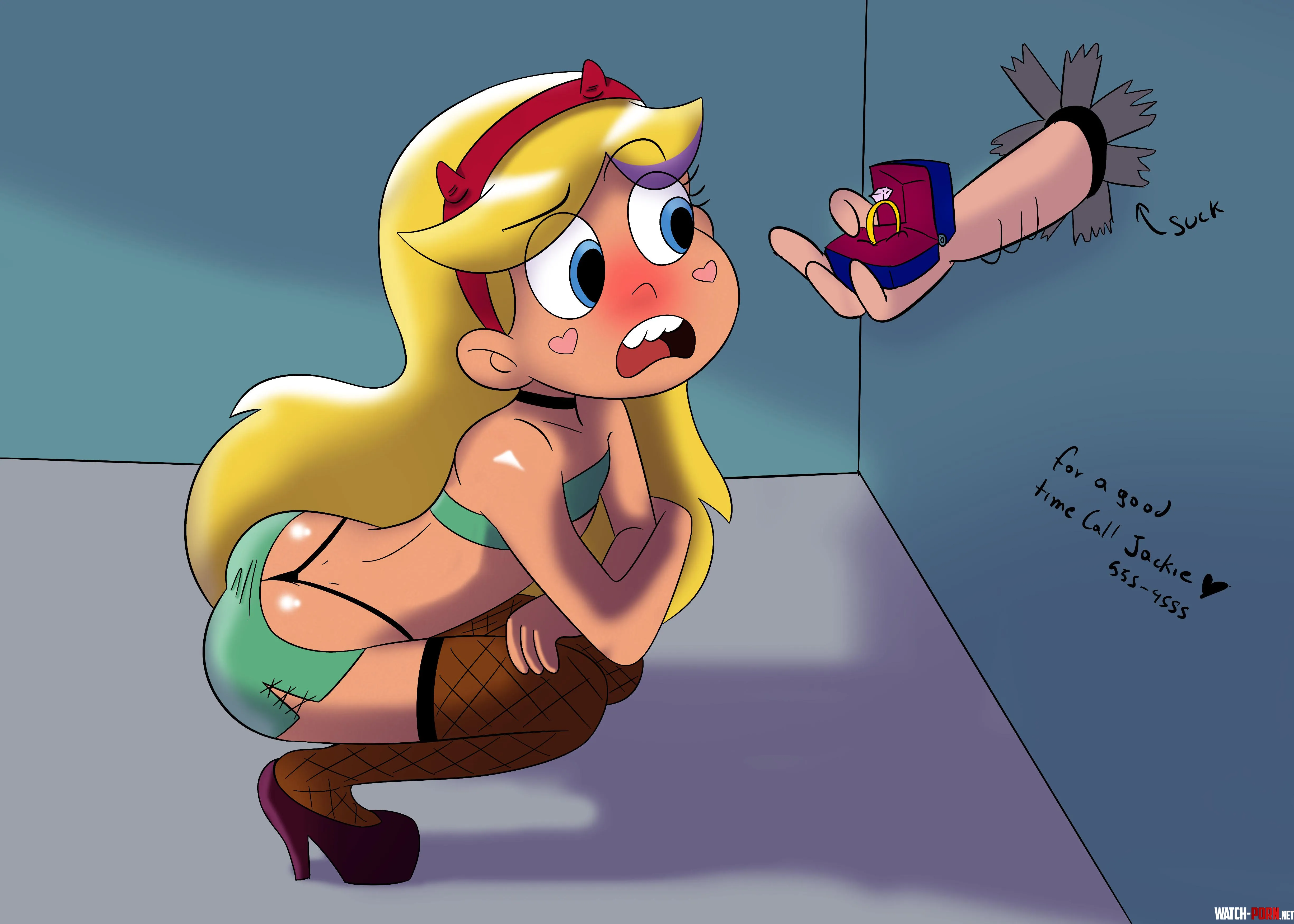 Hooker Star gets a wedding ring instead of a cock Thepapercat by B1WITHYURI1558