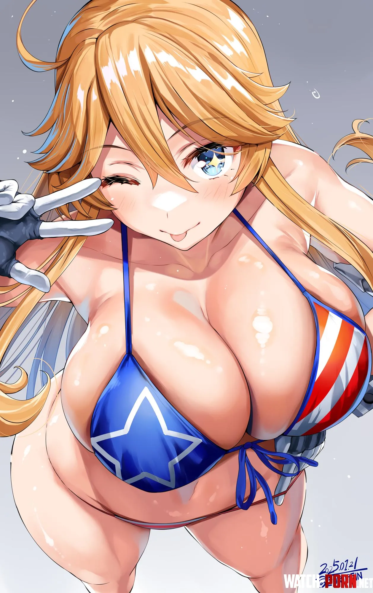 Bikini Iowa Belko KanColle by llamanatee