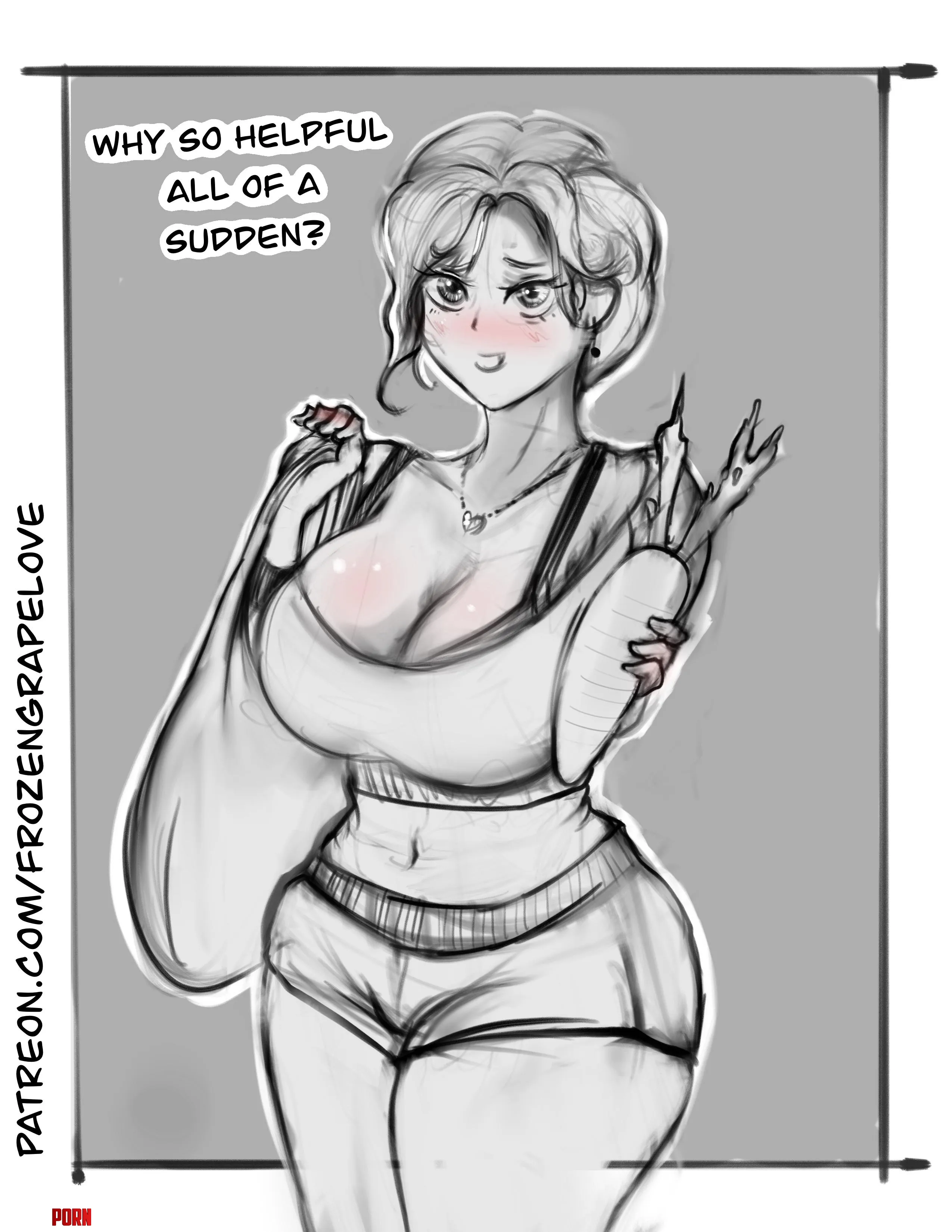 Extra thick mom with groceries OC FrozenGrapeLove by frozen_grape_love