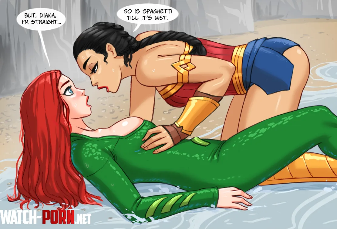 Mera and Wonder Woman FlicktheThief by Misty1210