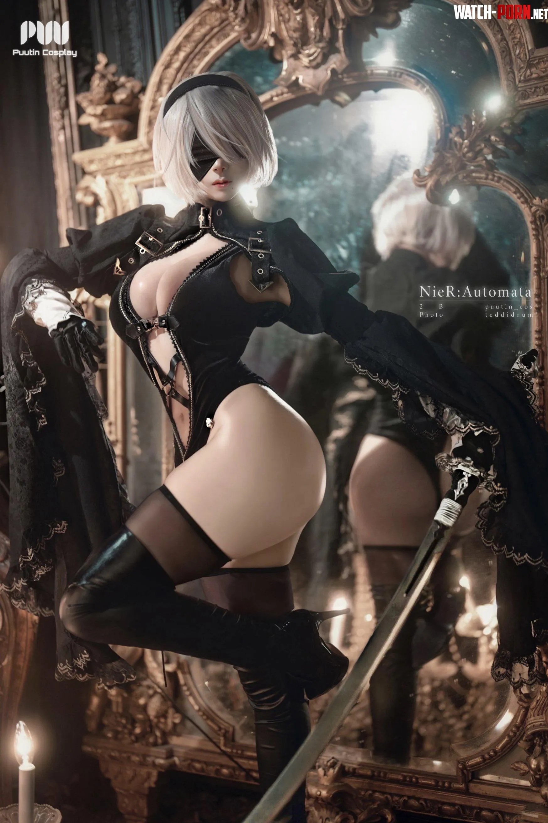 puutincos as 2B by YoRHaBooty