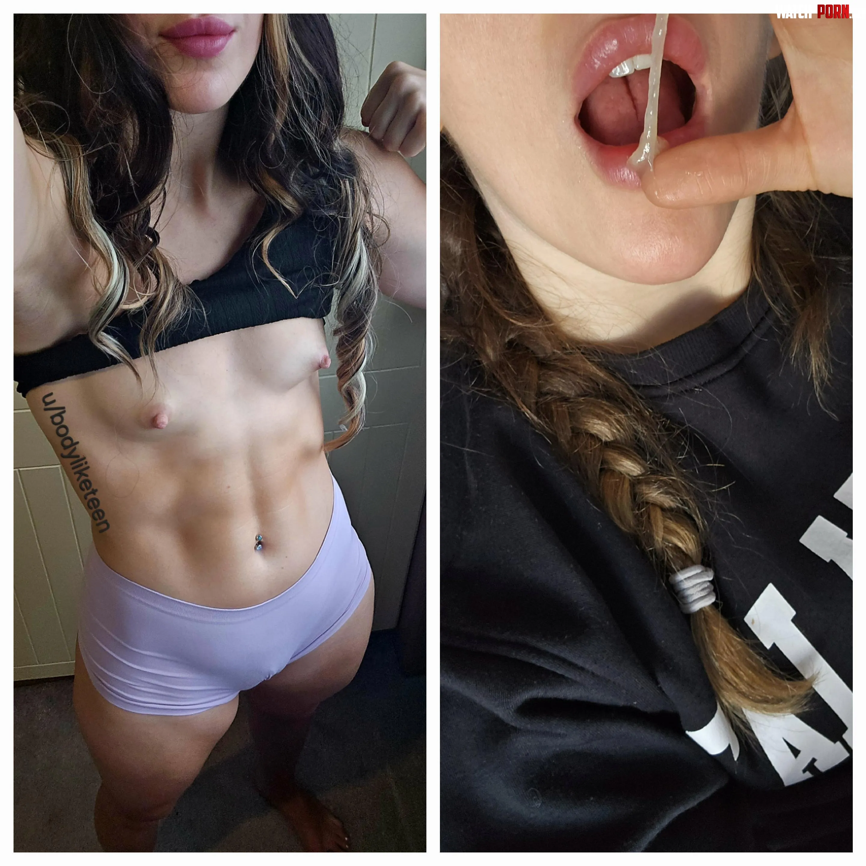 I am gym girl and love eating my pussy juices Is it turn on or off for you   by bodyliketeen