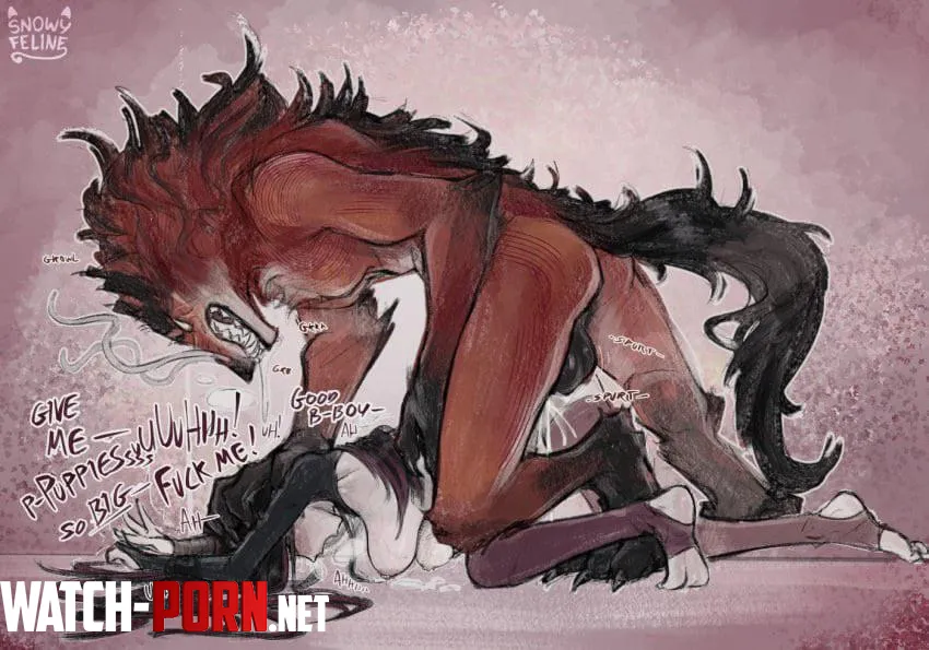 As a vampire girl I never though Id fight with the werewolves  but they can be so persuasive SnowyFeline by Draculuxe