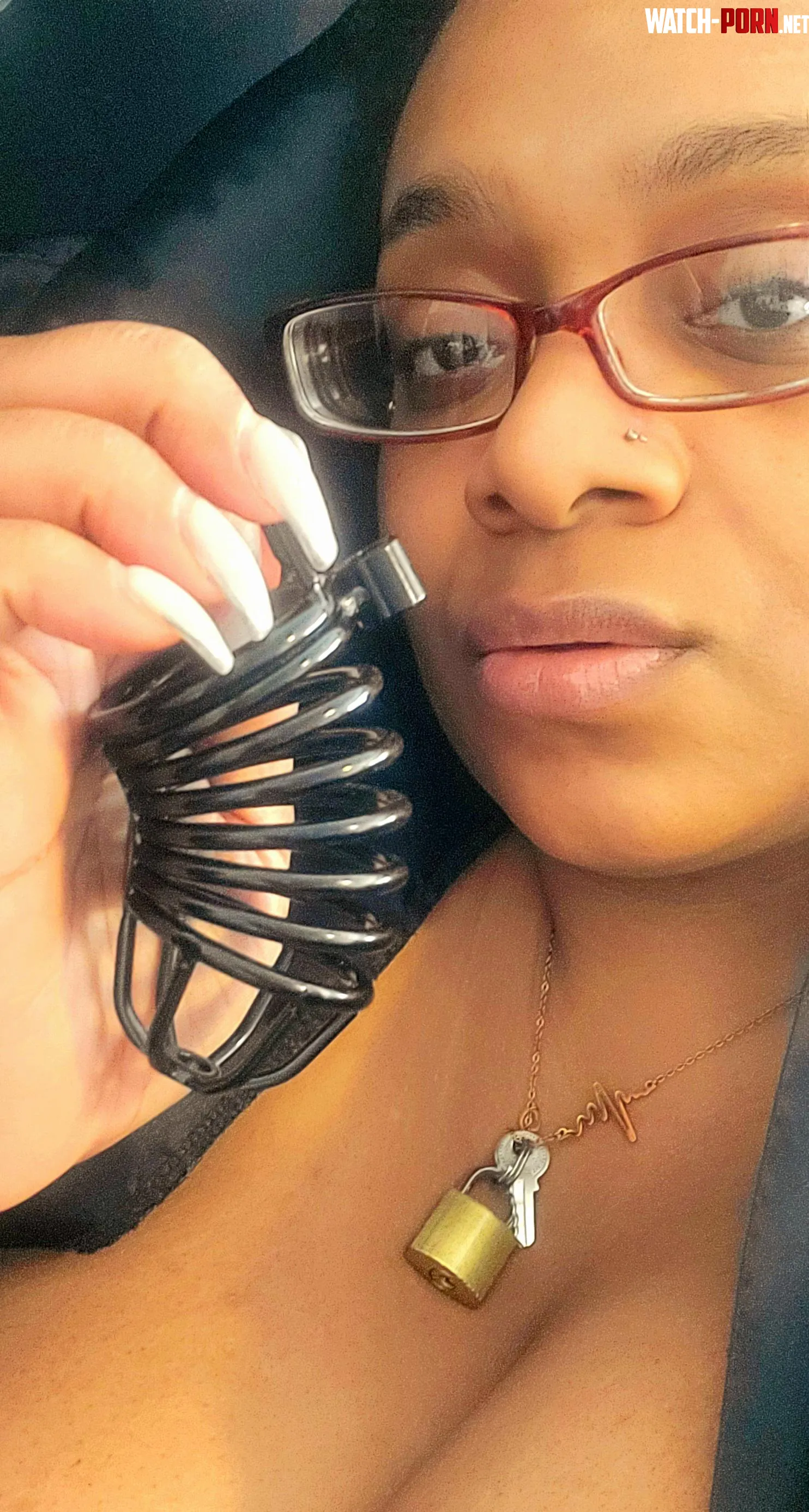 Class is in SESSION  Day 22 Chastity Control ft my glasses by Mistress_Sirenn