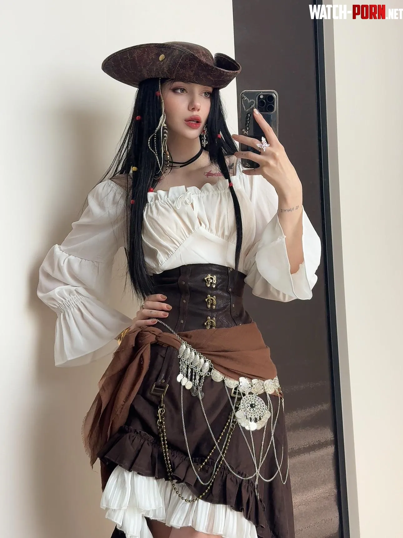 Captain Jack Sparrow fem version cosplay by Alina Becker by AlinaBecker