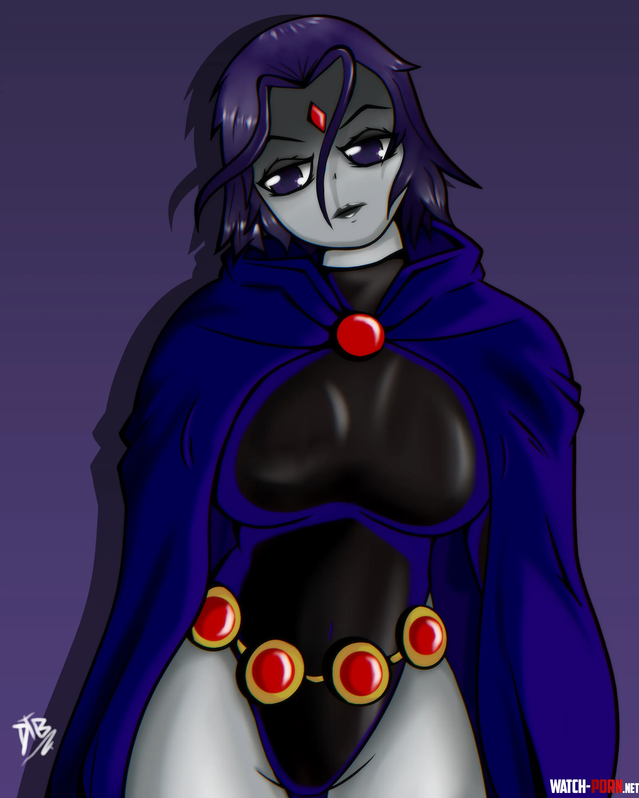 Raven in my stile teen titans Detectibear DTB by Electronic_Bake5727