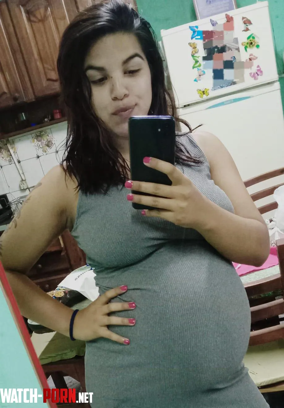 How do I look 7 months pregnant by rocio1201