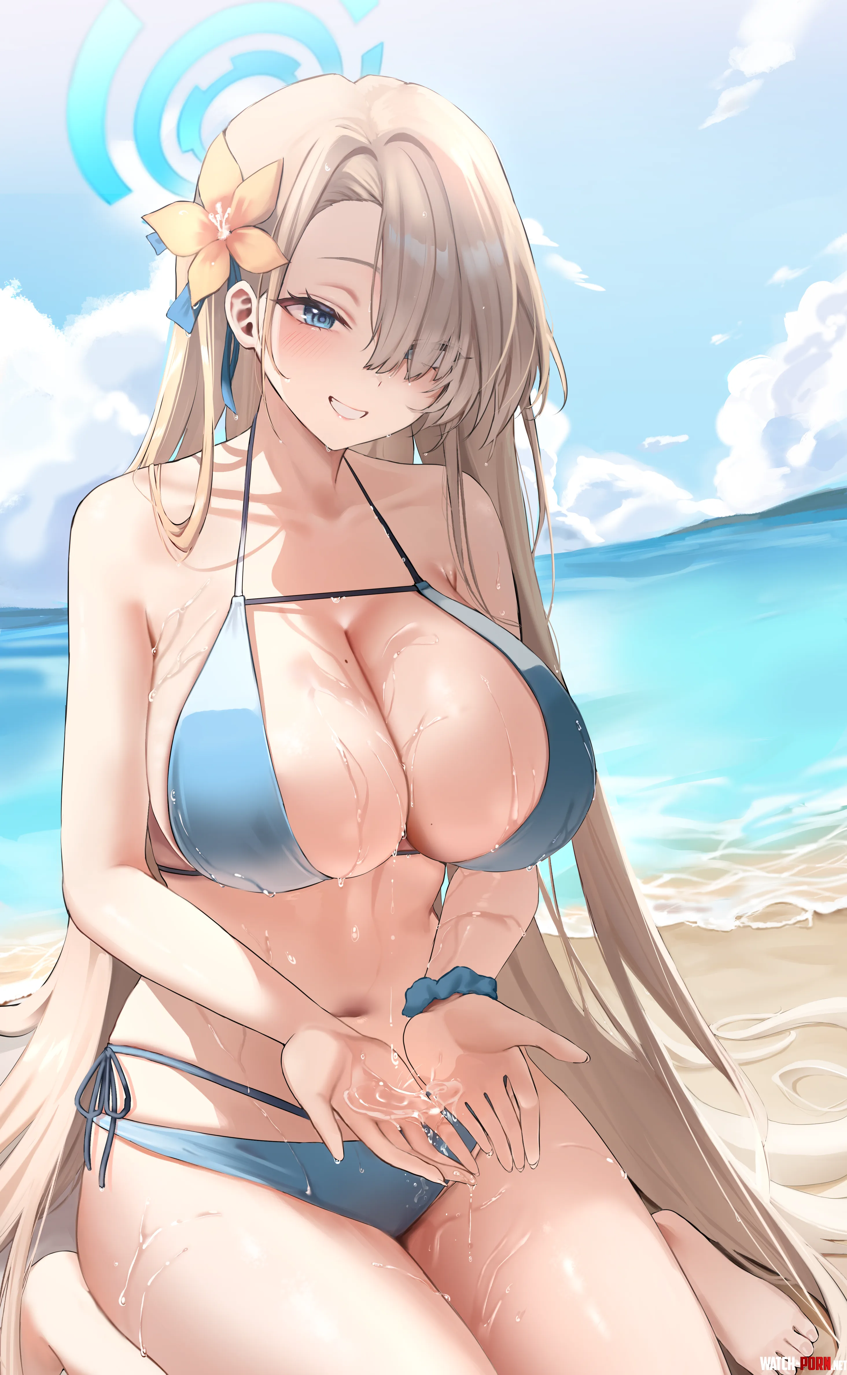 Beach Asuna Blue Archive by A_MASSIVE_PERVERT