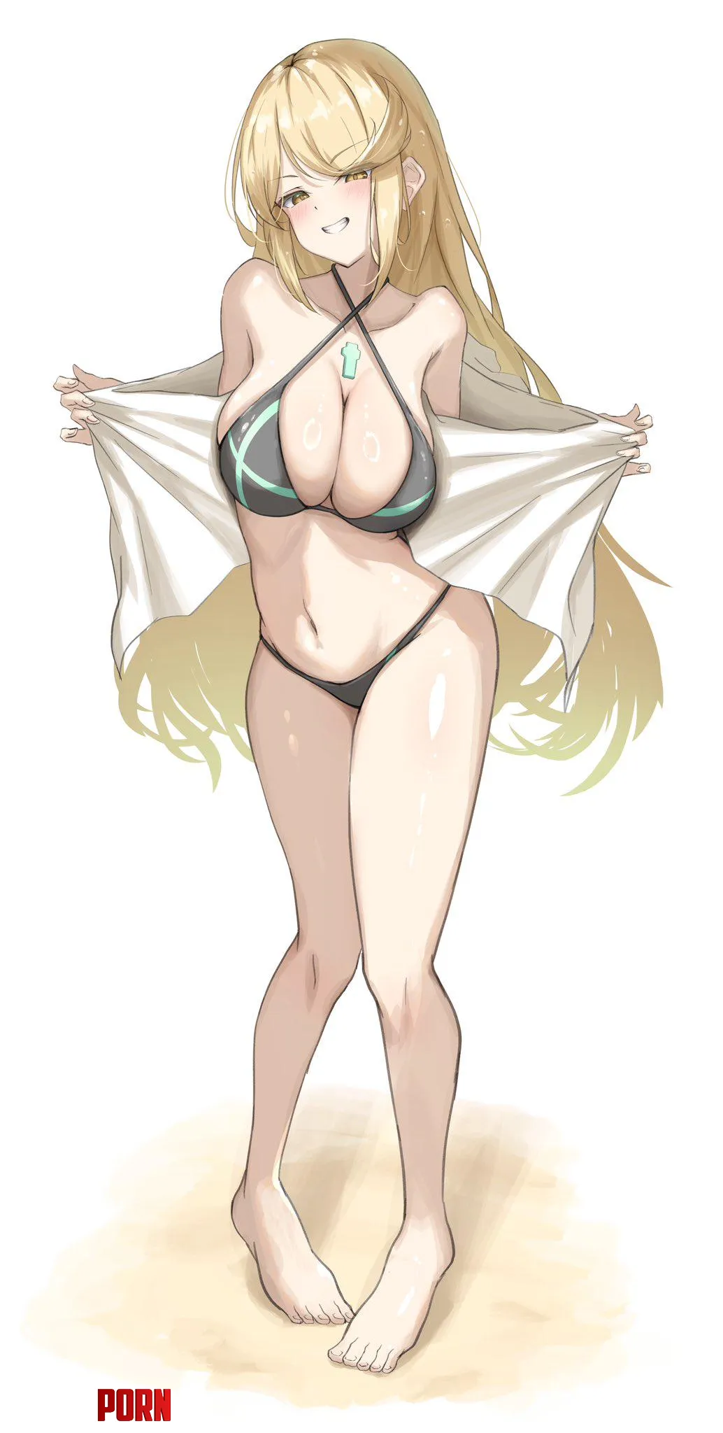 Bikini Mythra Xenoblade by A_MASSIVE_PERVERT