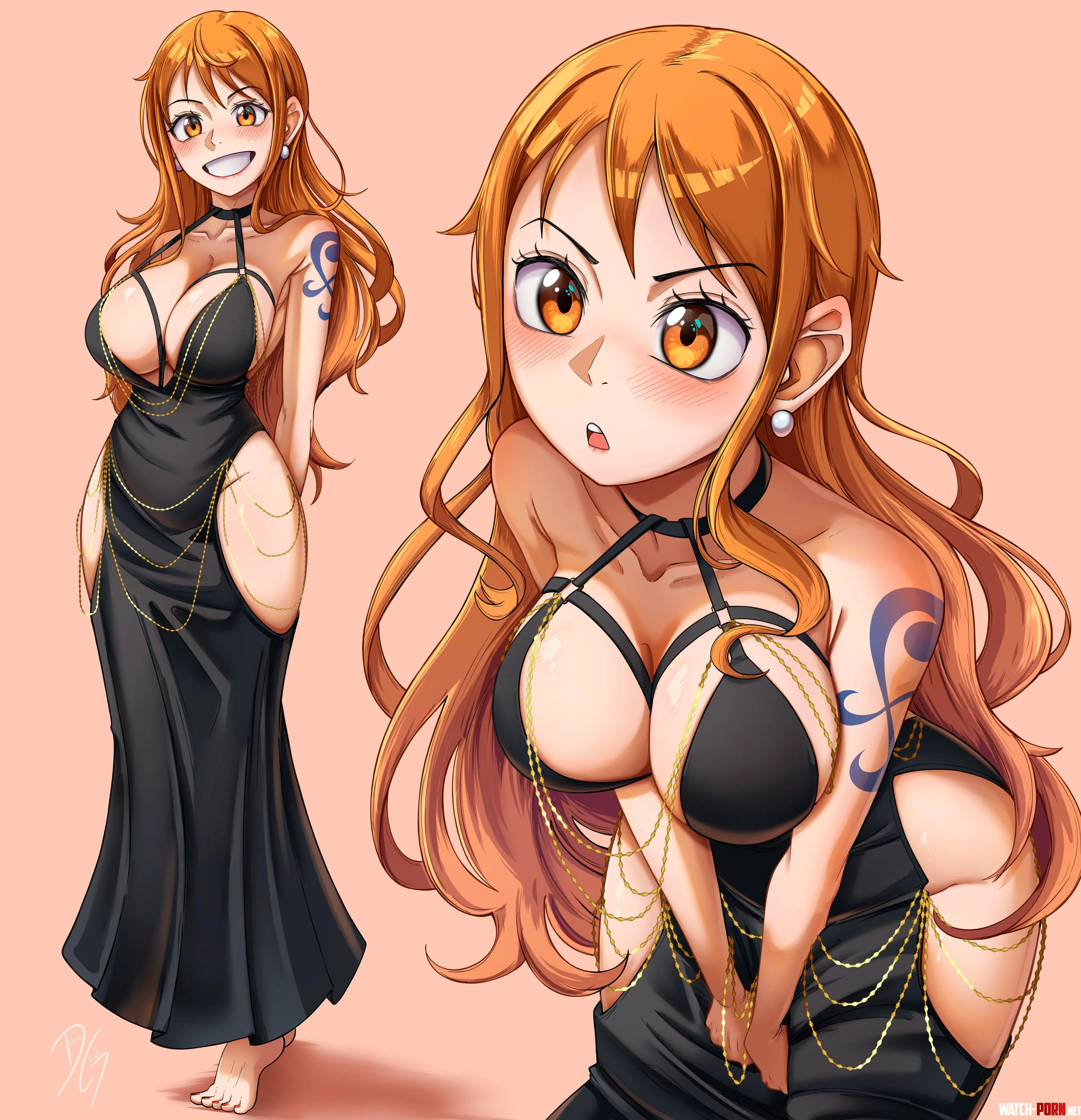 One hell of a dress on Nami by ENFanatic