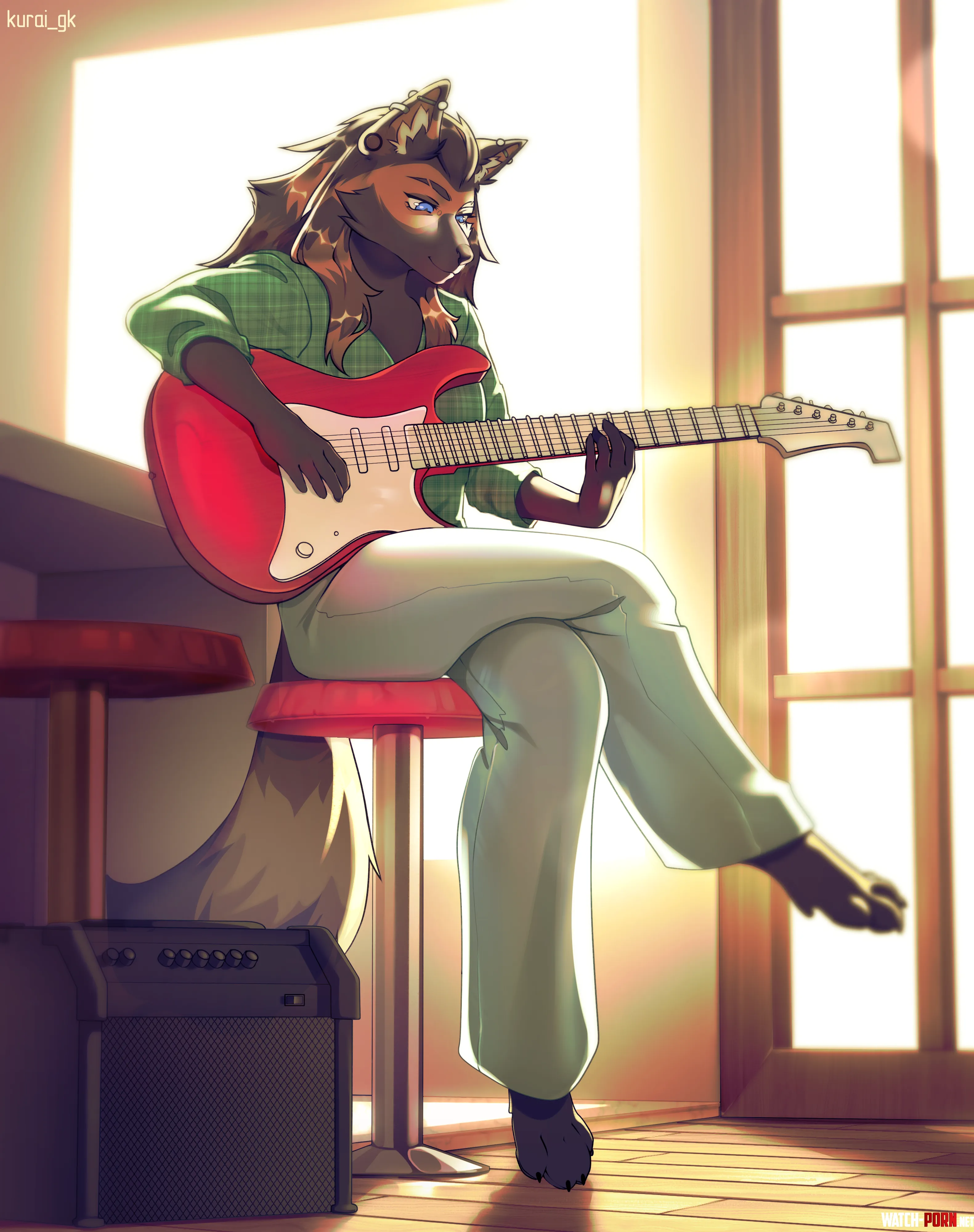 Practicing by KuraiGaka by GayFurryThrowawayAct