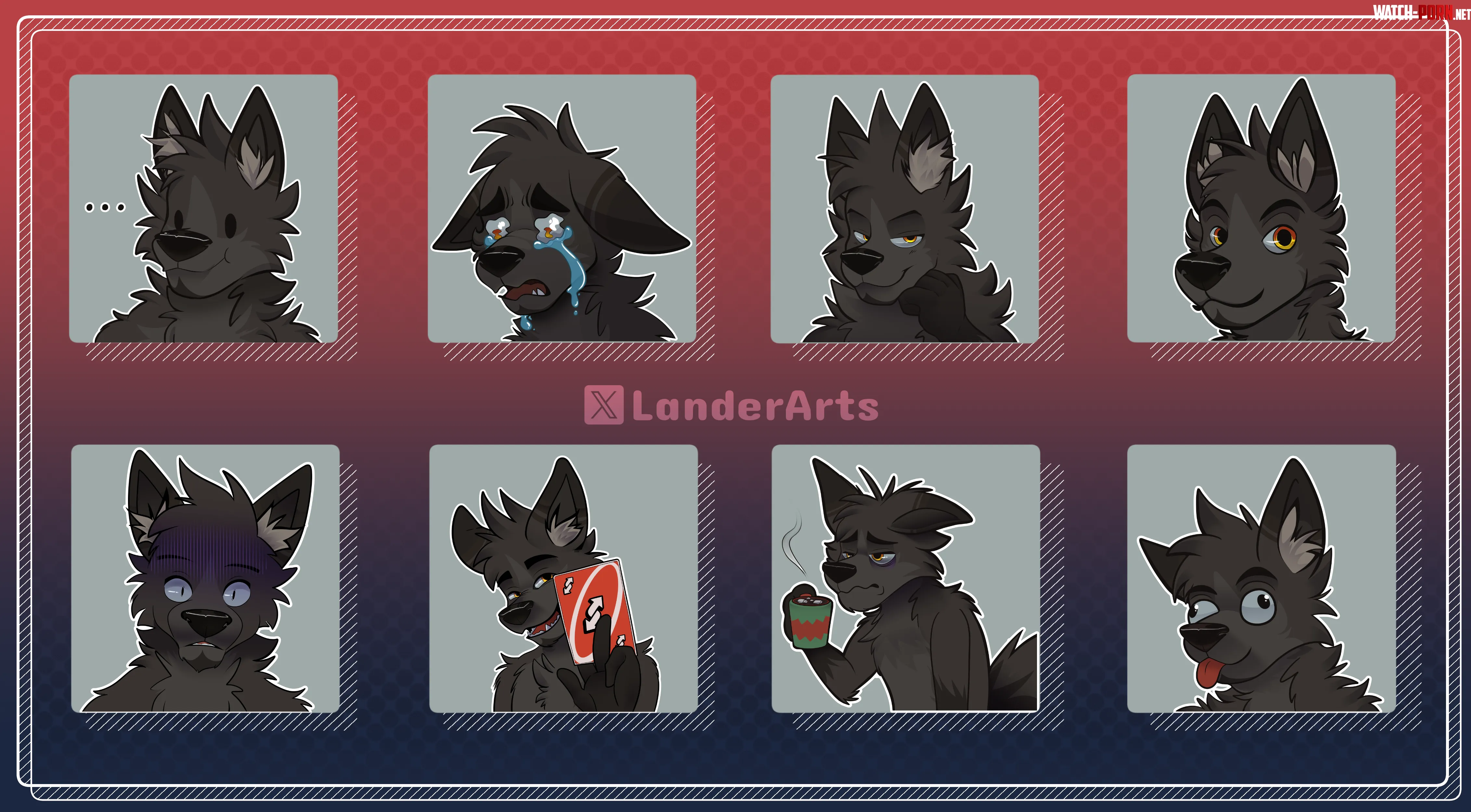 Telegram Stickers by Lander-Arts