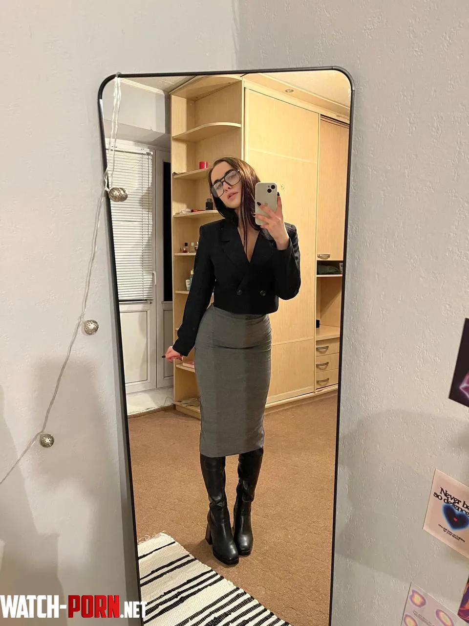 My favorite pencil skirt by SweetieKittyHeart