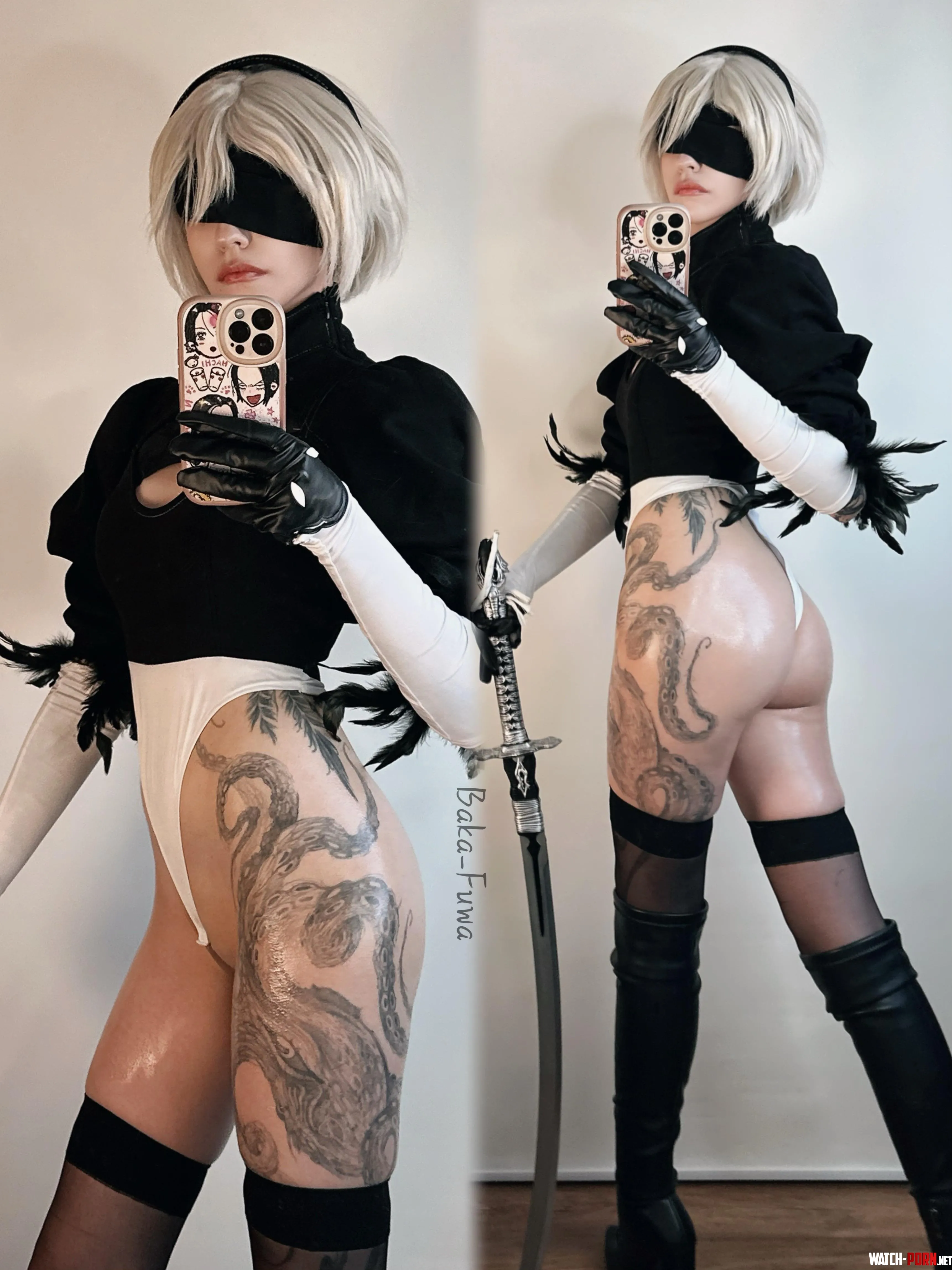 2b cosplay by BakaFuwa by BakaFuwa