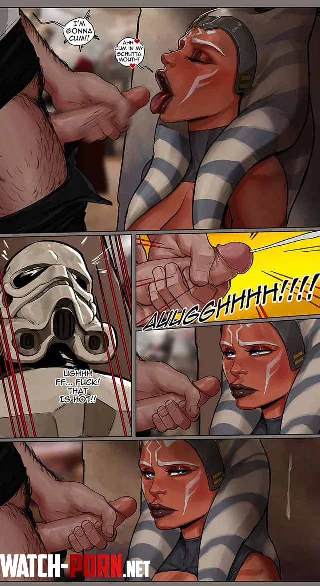 Storm trooper misses Ahsoka CherryGig by Rainboww_Skies