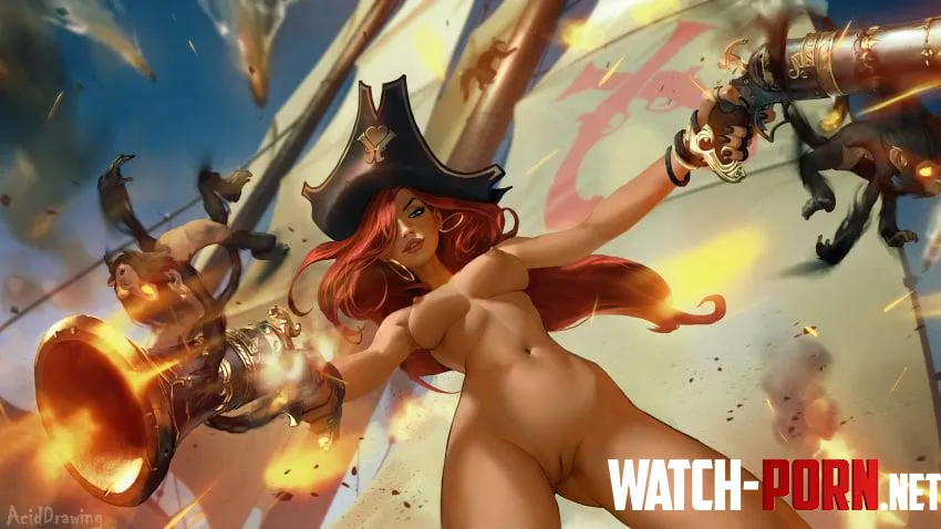 LoR Miss Fortune AcidDrawing by whateverhereimagine