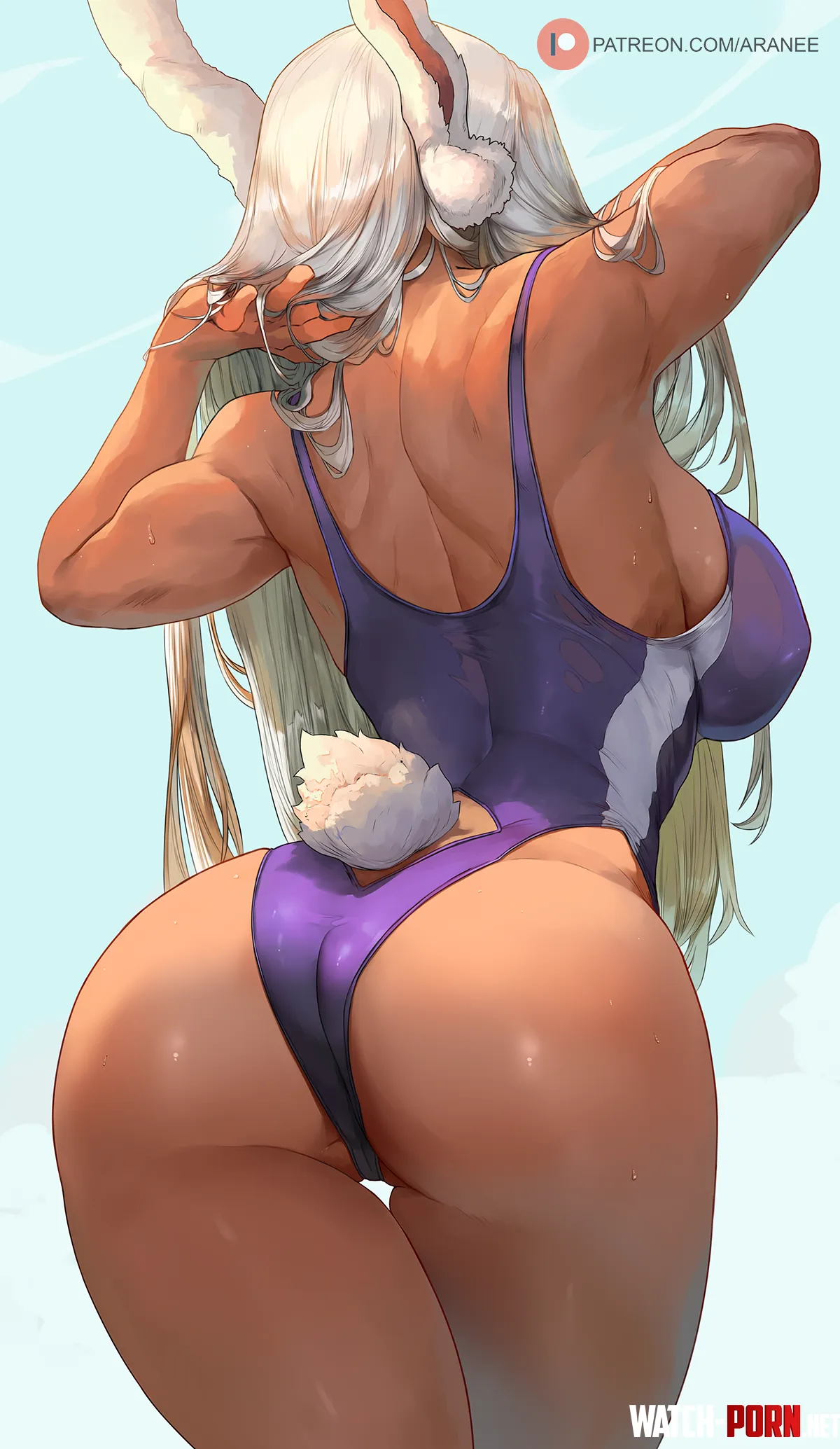 Miruko My hero academia Araneesama by avin8701