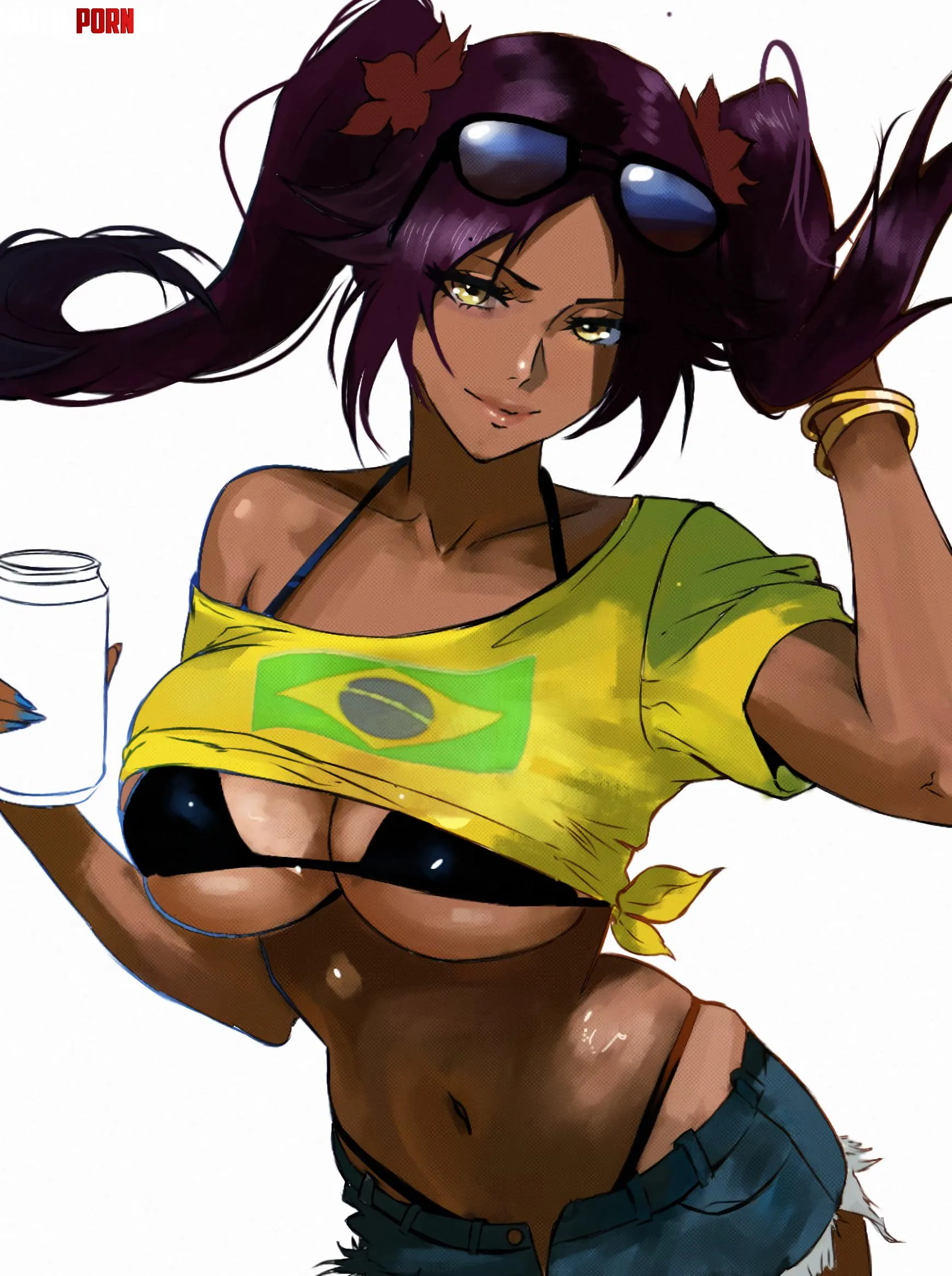 Brazilian Yoruichi Insomniaboin Bleach by A_MASSIVE_PERVERT