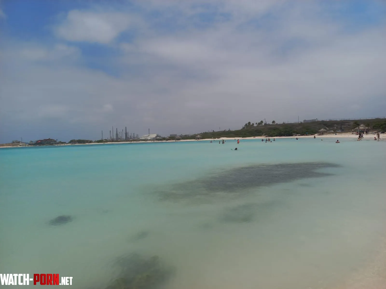 Baby Beach Aruba by borntotravelling