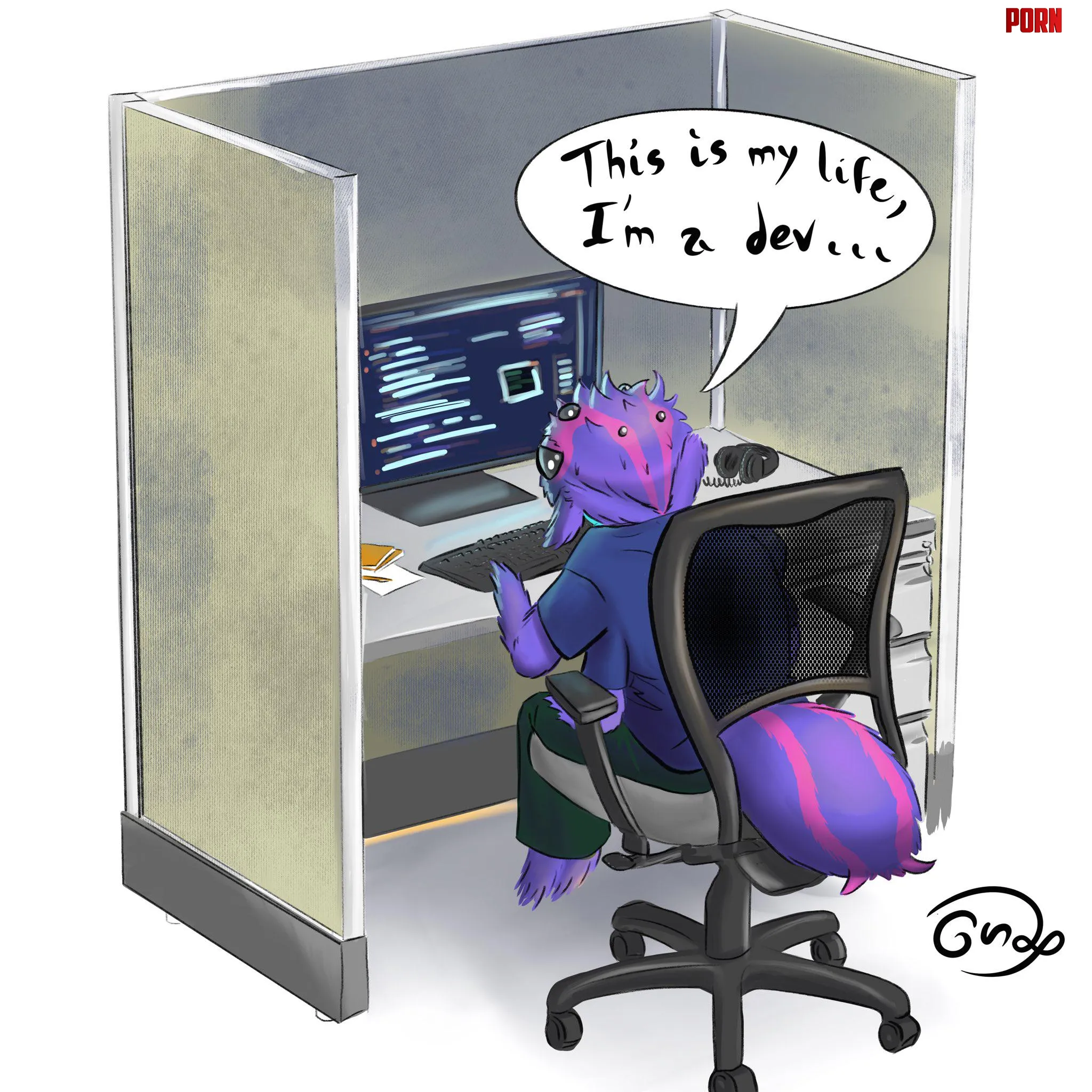 And you whats your job  Art by me by Consistent-Hair-8516