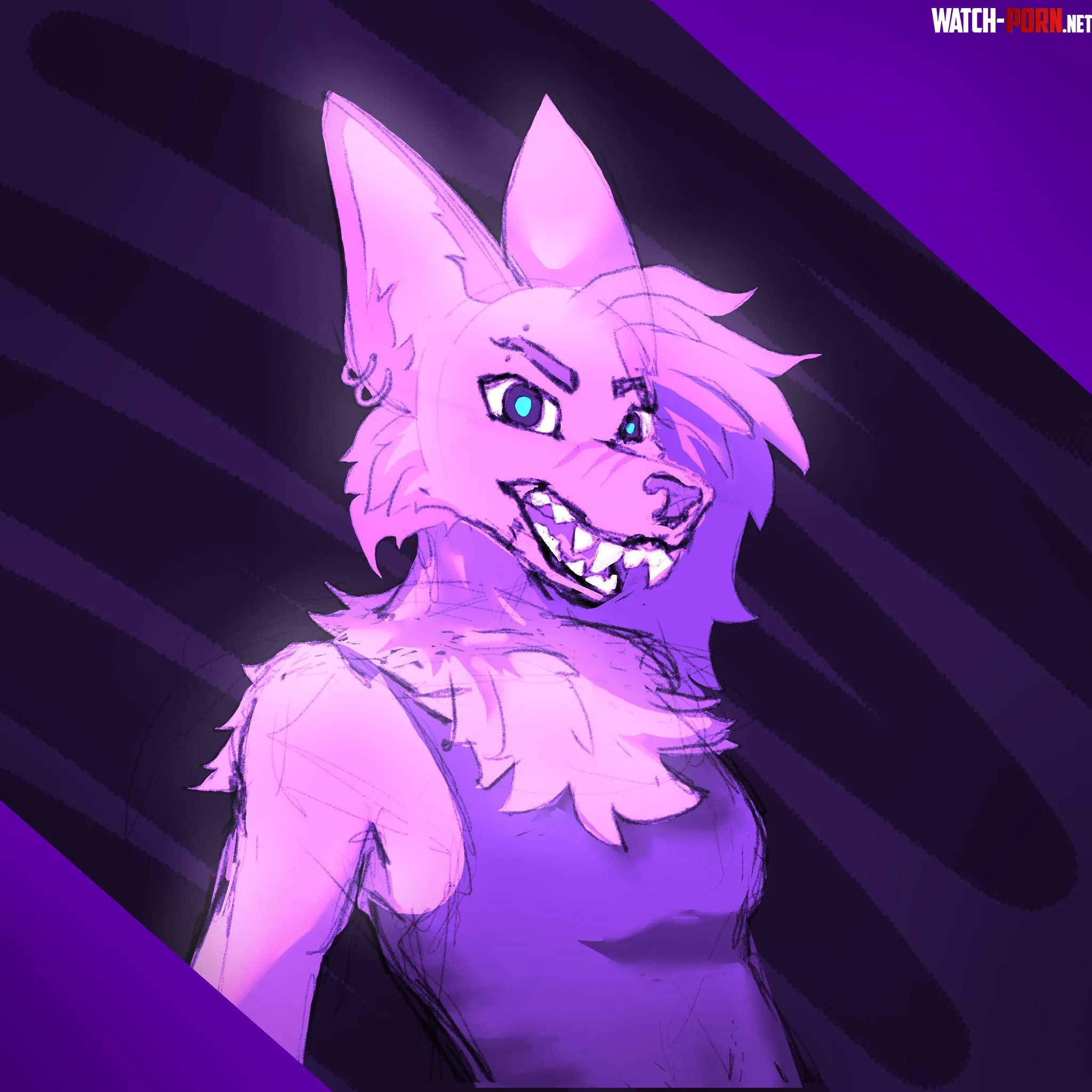 Watch it she bites art by me by bumblebite_art