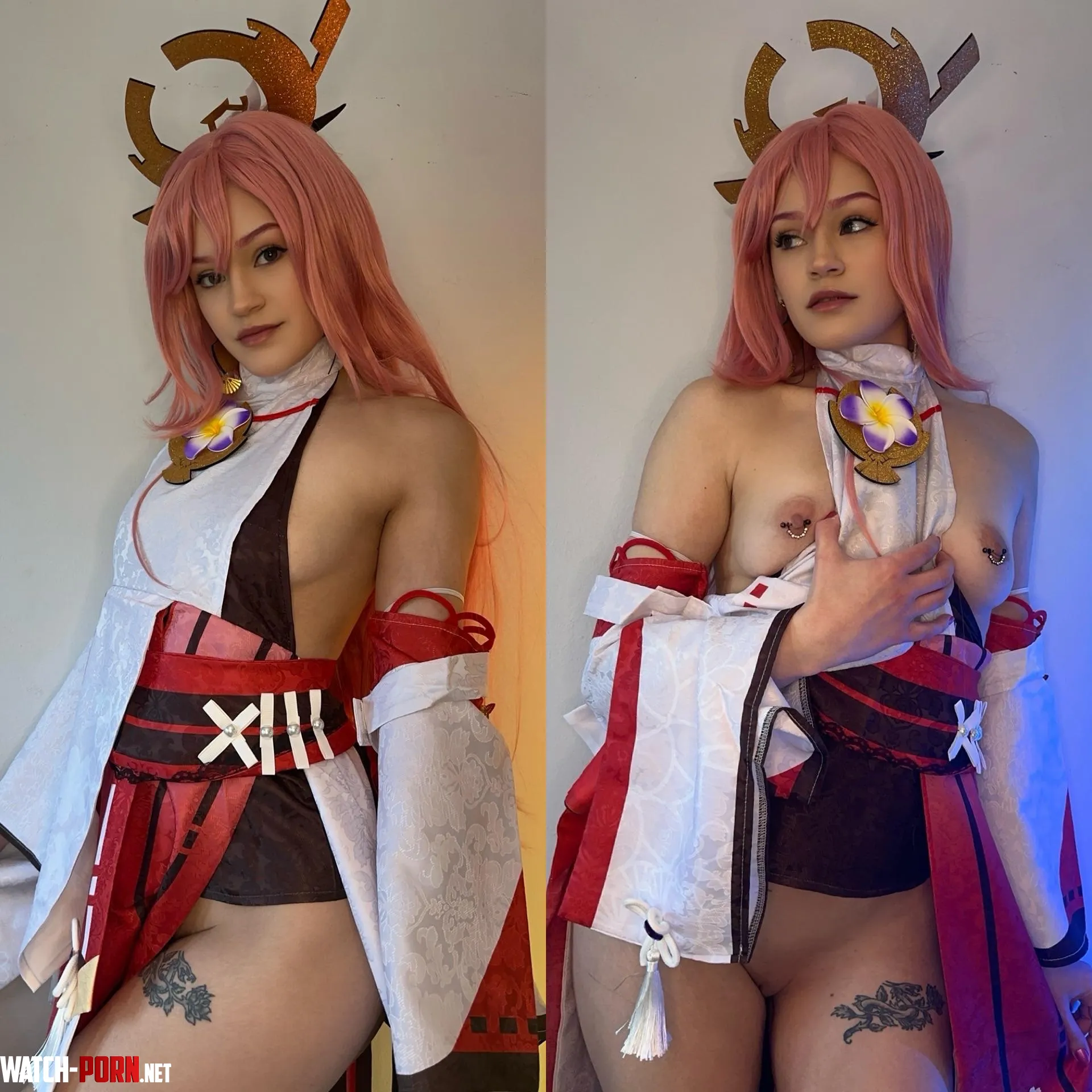 Yae Miko by Guubella by guubella