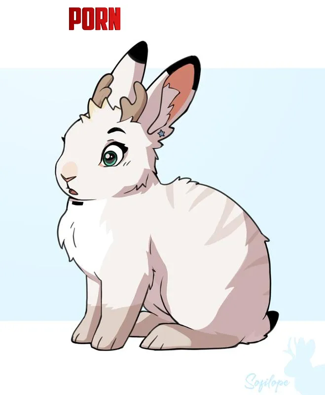 Say hi to this fellow jackalope Youll be able to see her antro form soon Done for uAKNikodem by sofilope