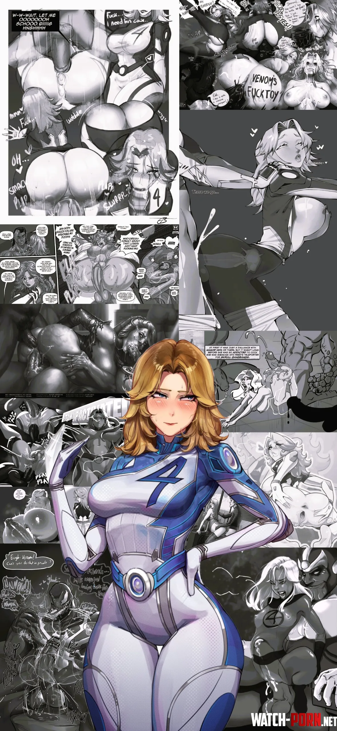 Invisible Woman Hentai Wallpaper Jotmanlol Marvel by Budget-Dot2061