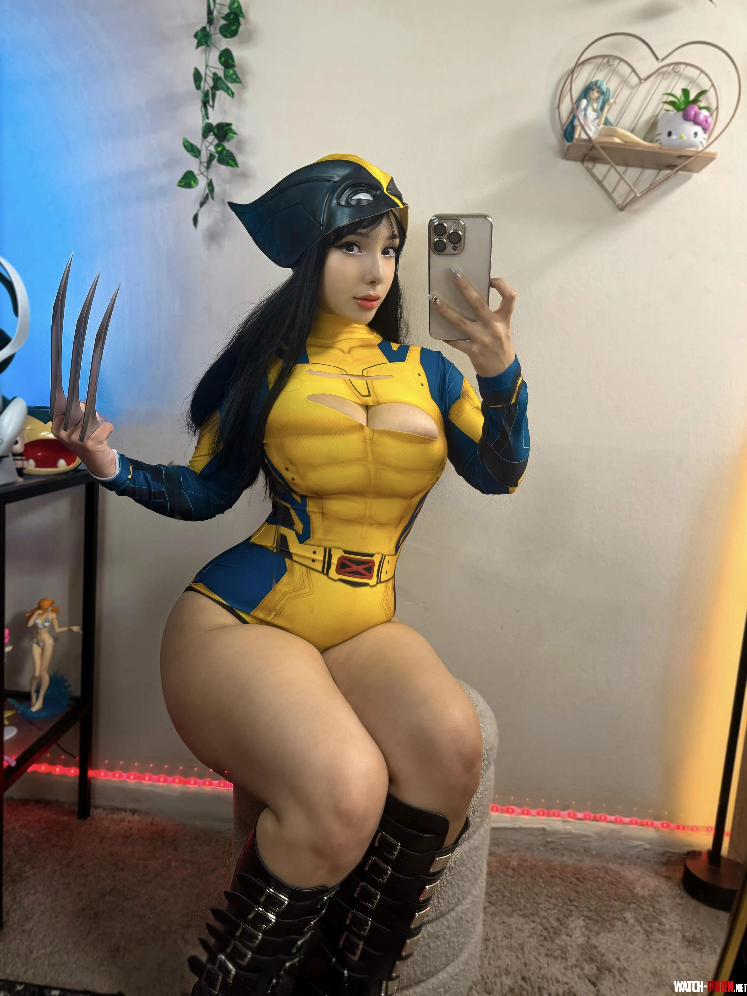 My Wolverine attempt 3 by chanelflores