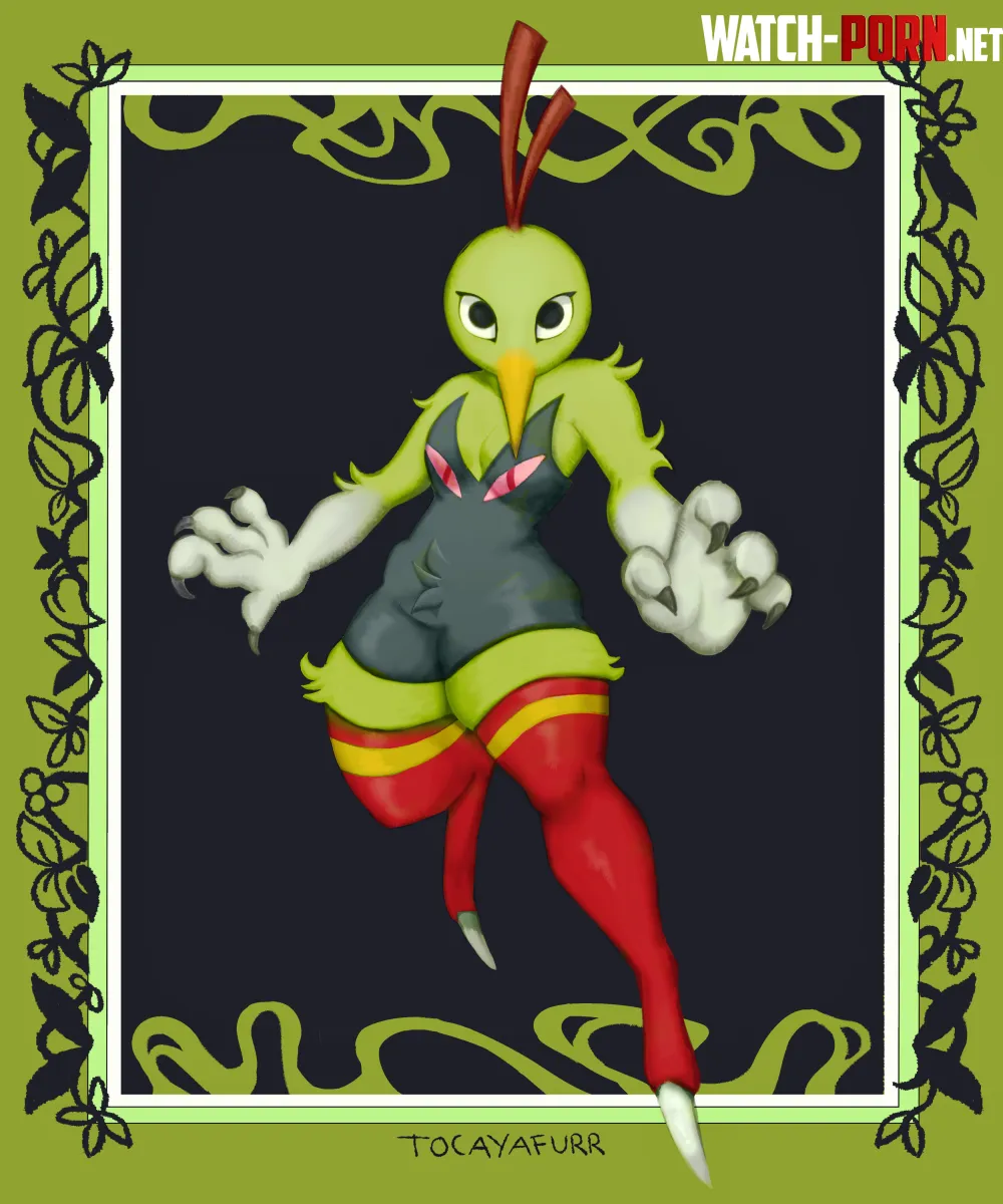 Xatu anthro art TocayaFurr by TocayaFurr