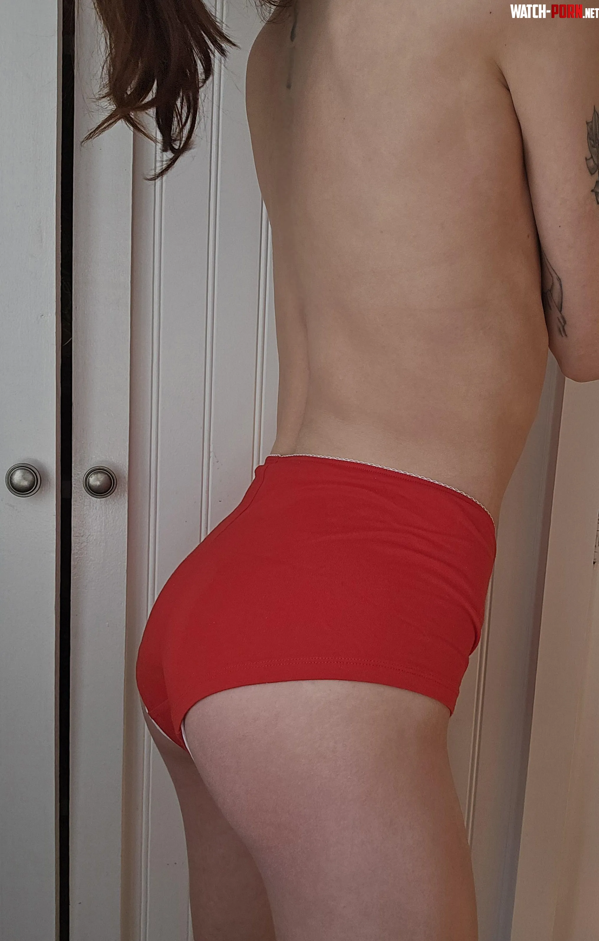 Sexy red panties by Anniescontent69