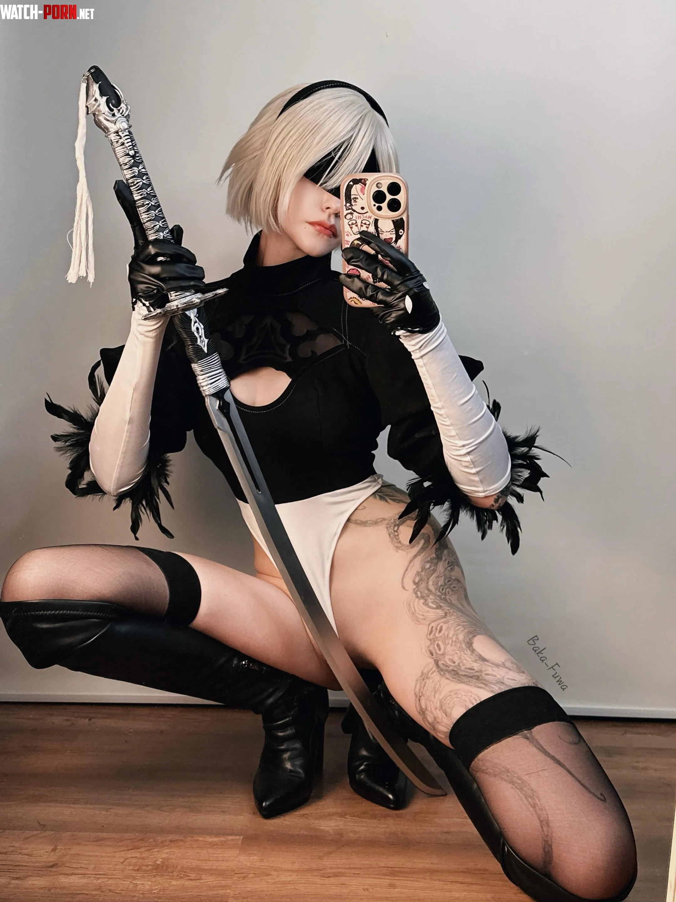 2b cosplay by BakaFuwa by BakaFuwa