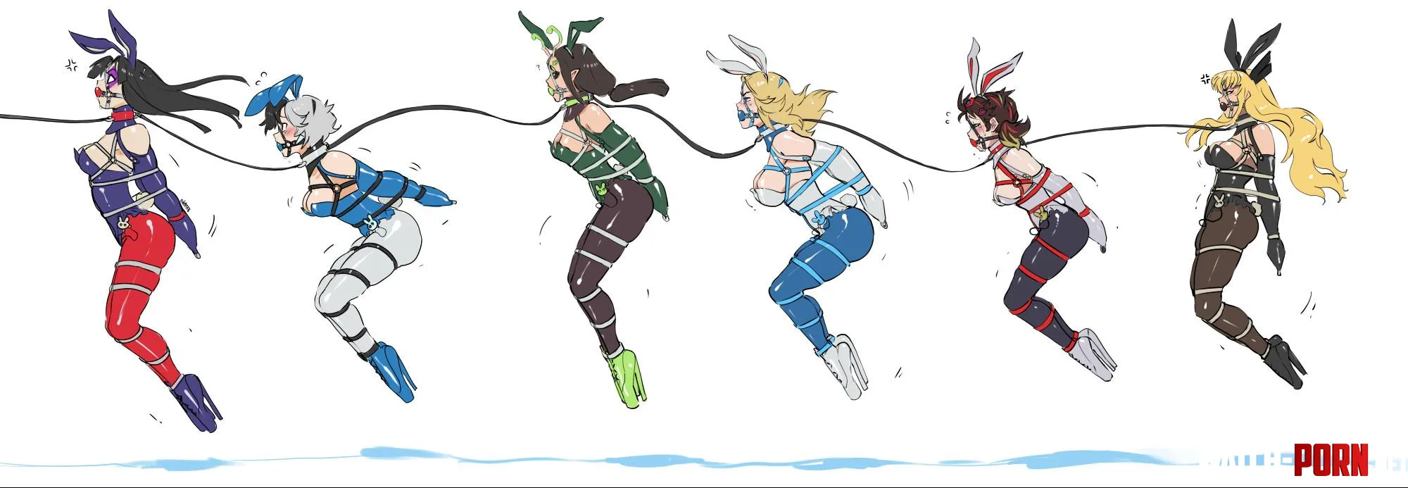 Bunny hops by nikunikunikubenki