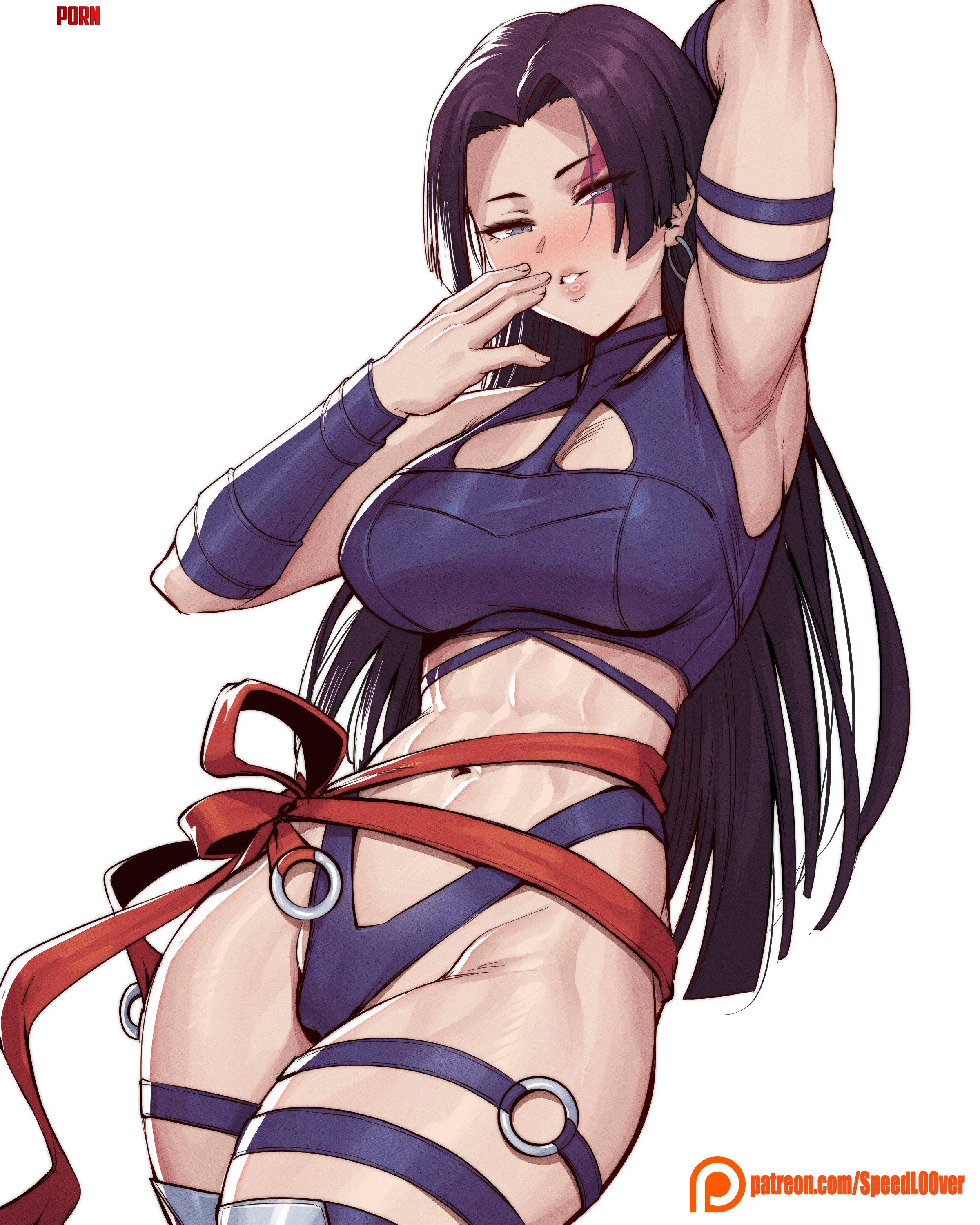 Psylocke SpeedL00ver Marvel Rivals by EroMestre