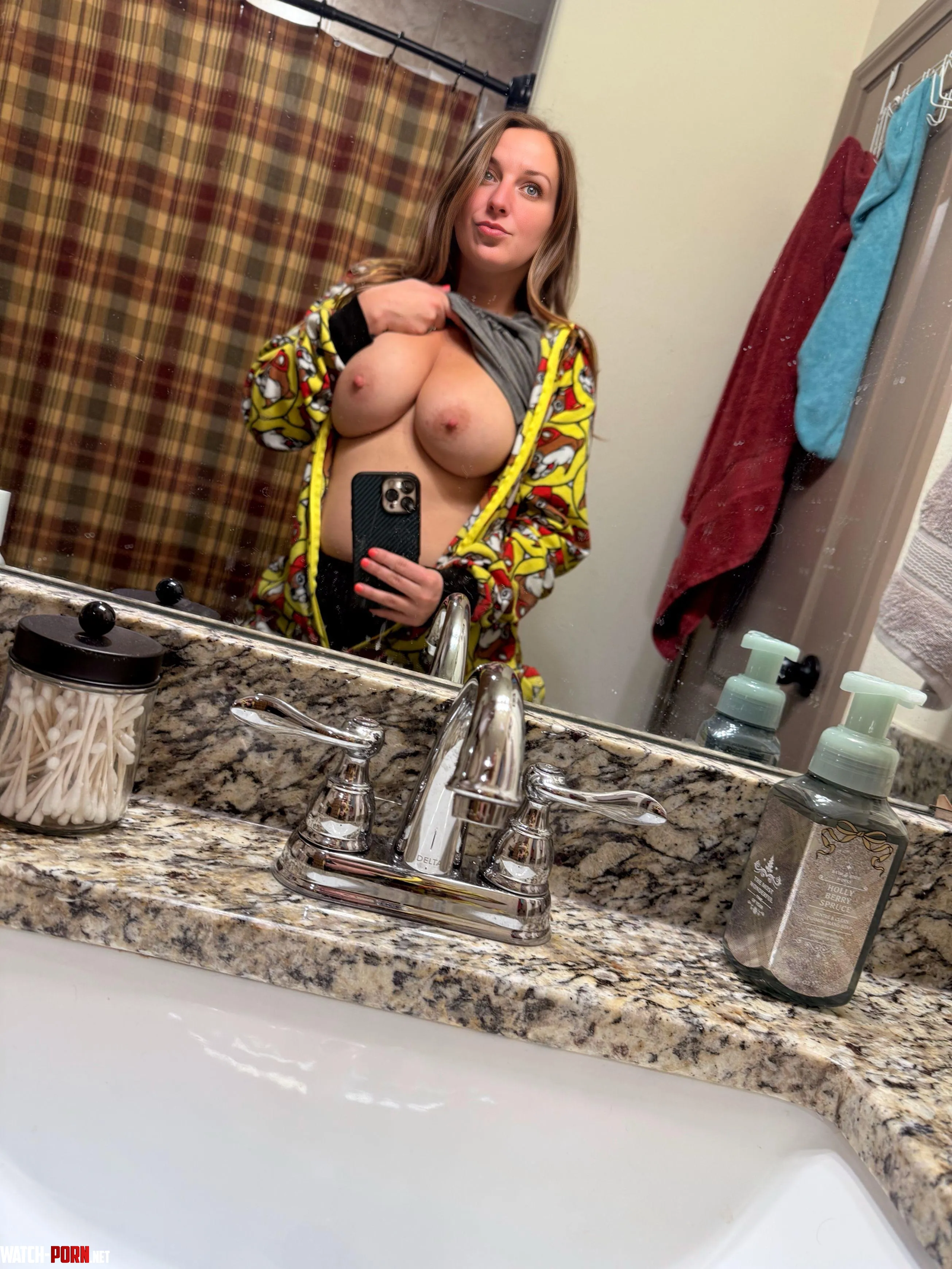 Peek a boob in my bucees onsie by Sasha_jo94