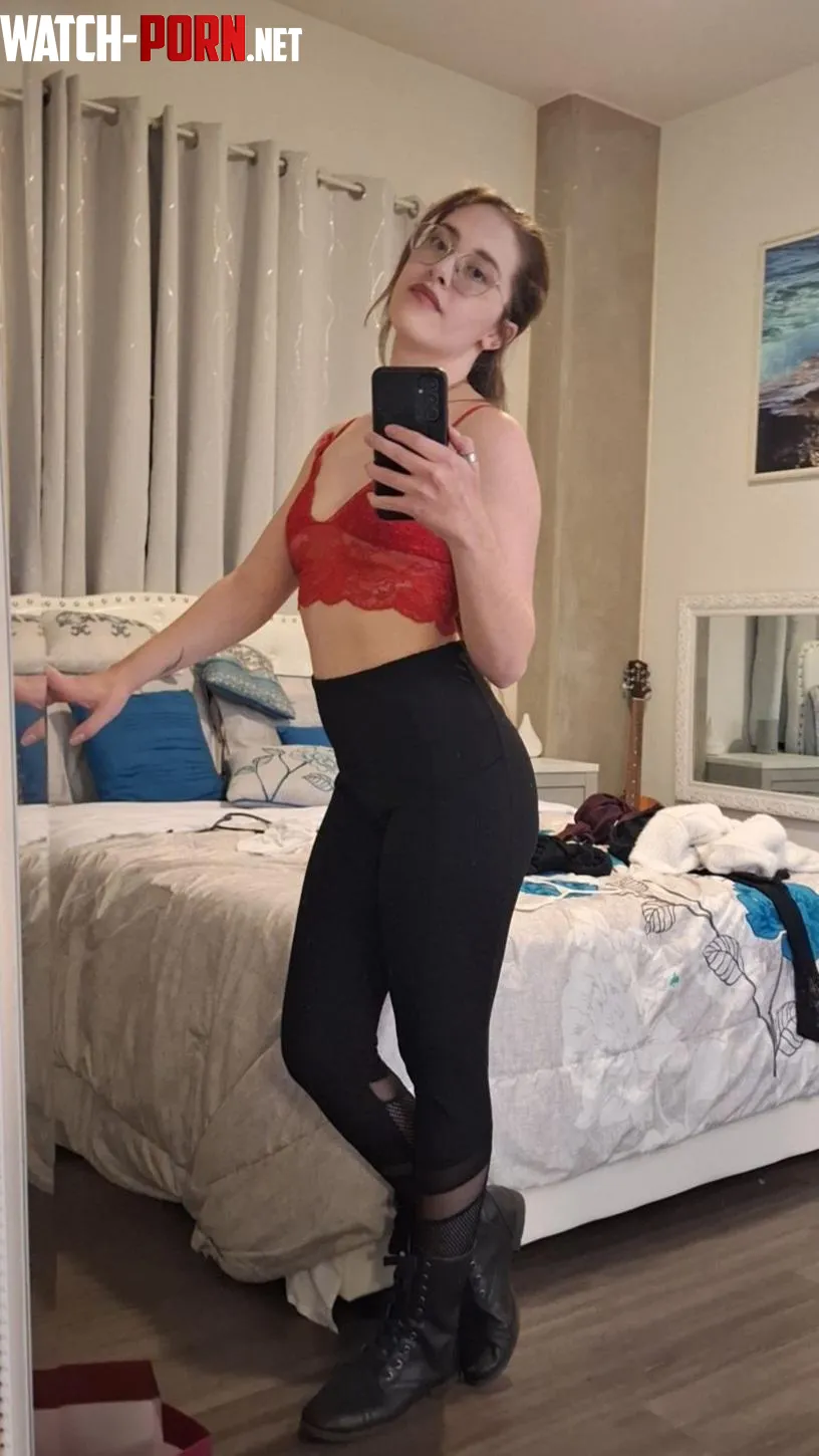 When you use lingerie as a top before going out by Emerald_BabyGirl