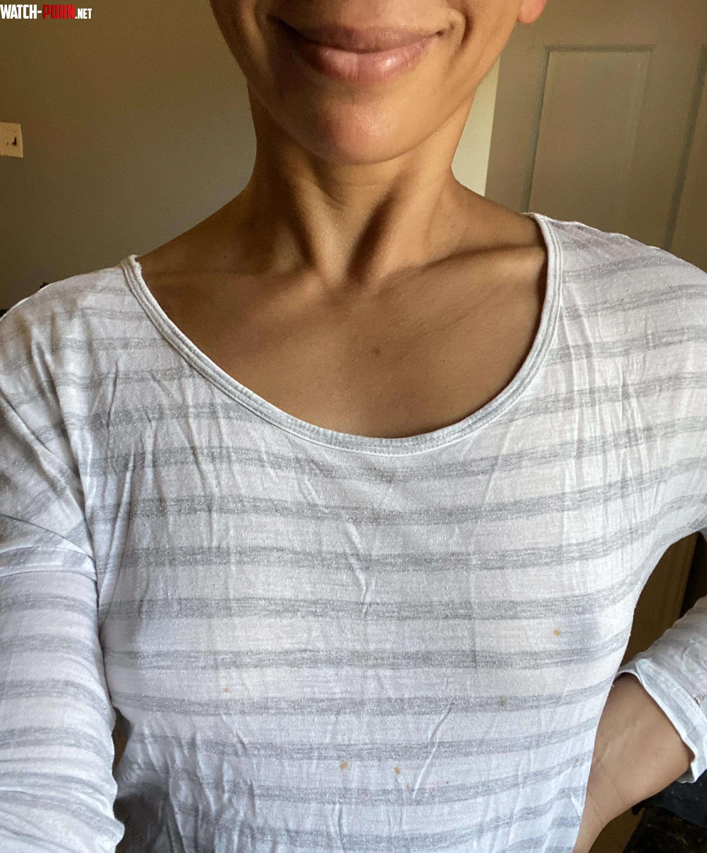 Cooking braless and got sauce all over my shirt by Mistress_Yara