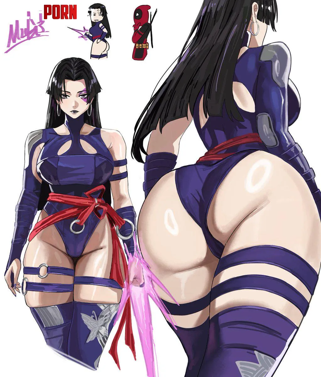 Psylocke Marvel Rivals Mugi by sagittariush2