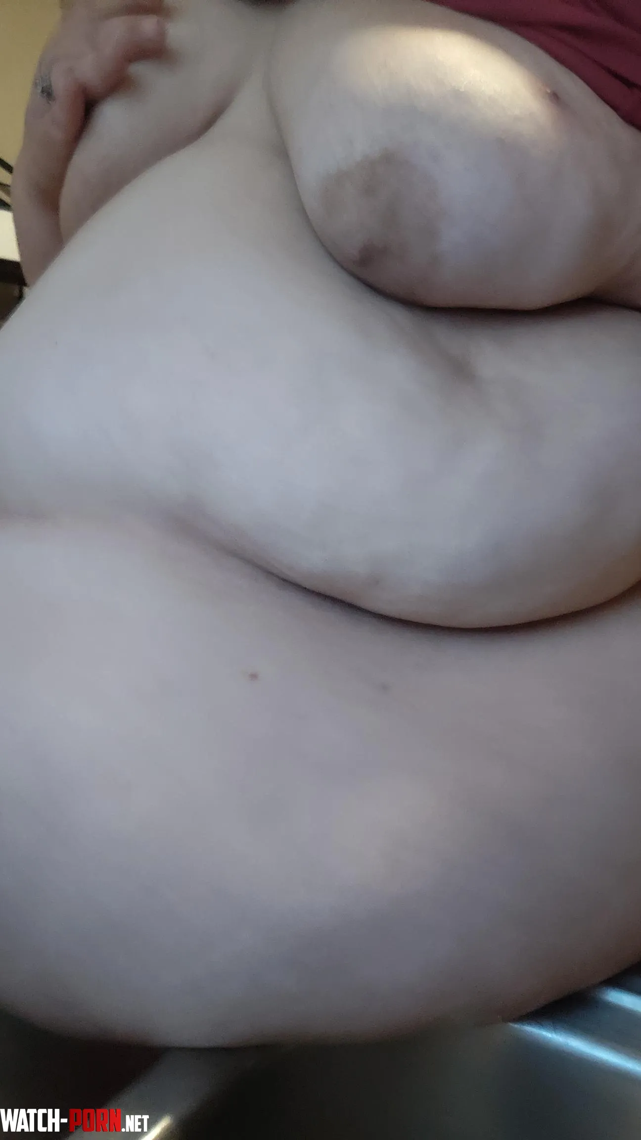 Pov my tummy after stuffing myself with 2 orders of biscuits and gravy a dozen donuts a sausage roll 2 bacon egg and cheese bagels for breakfastIm still hungry would you still feed me by sillysaltt