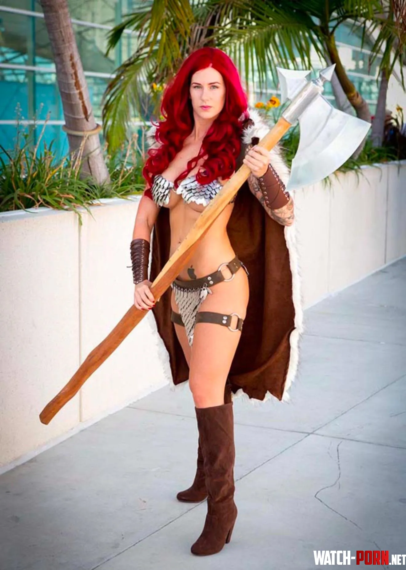 Red Sonja by Highheelshotwheels