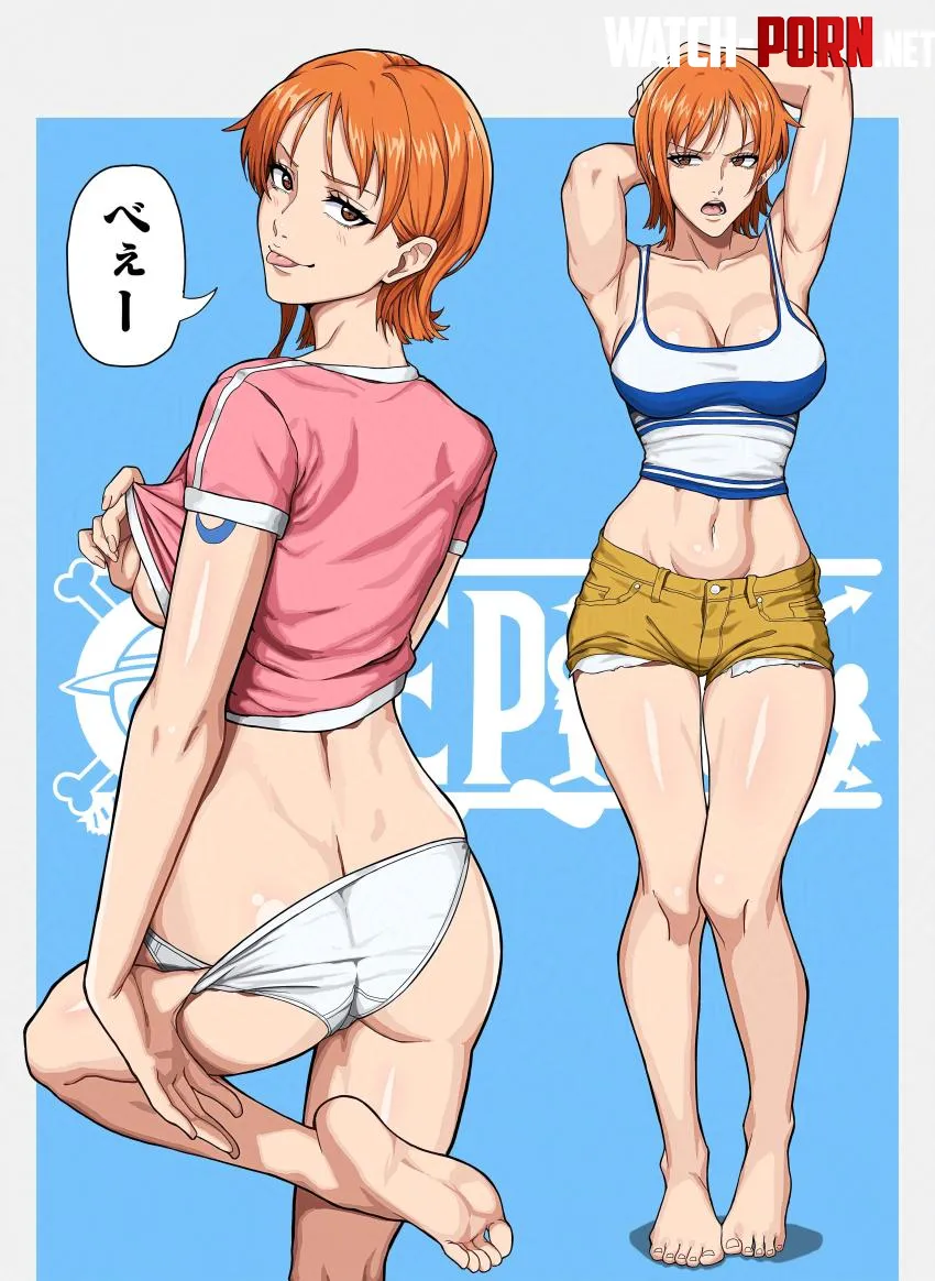 Ms Nami armpi danbooru by salmontop